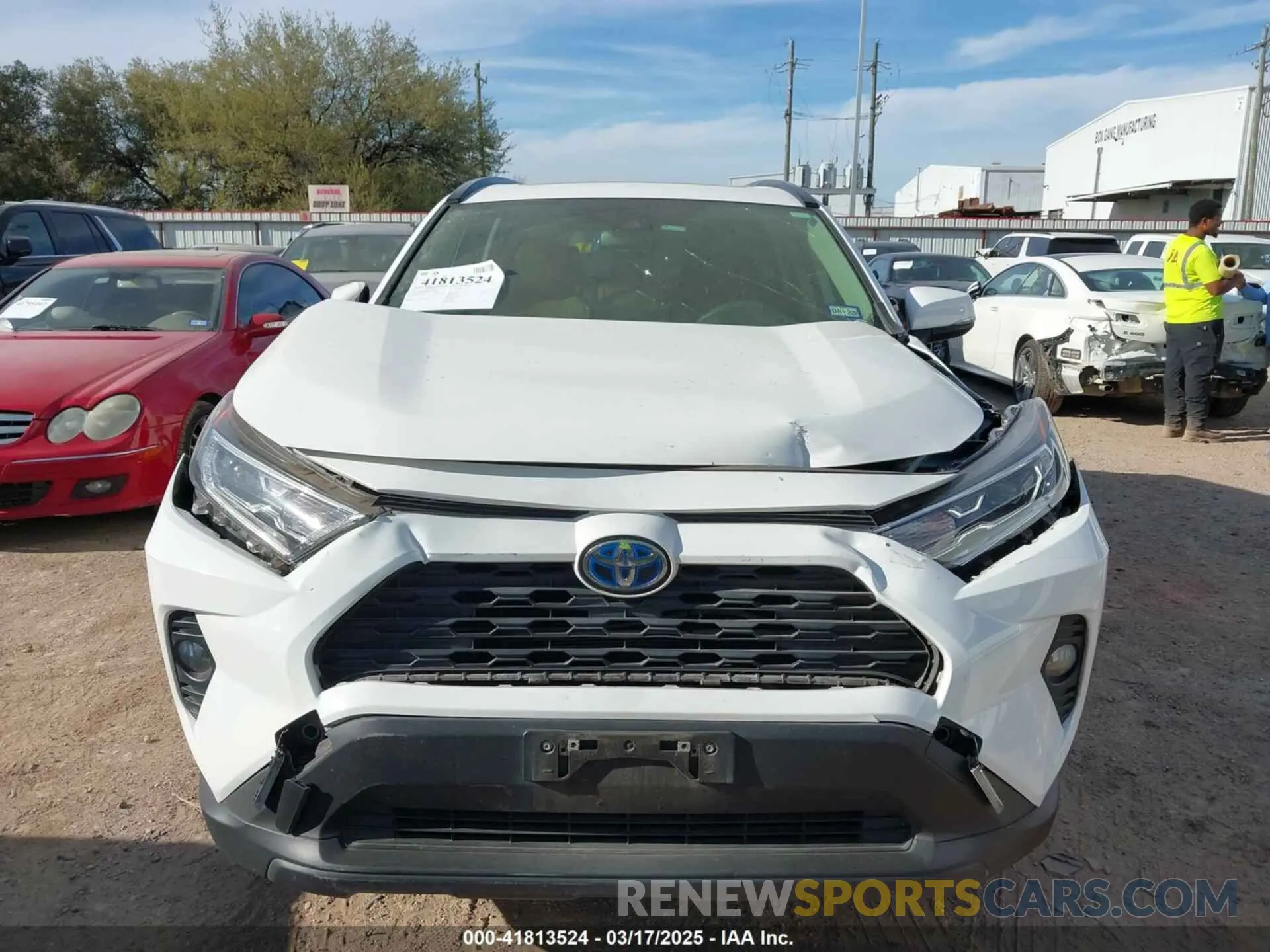 6 Фотография поврежденного автомобиля JTMRWRFV6LD549163 TOYOTA RAV4 HYBRID 2020