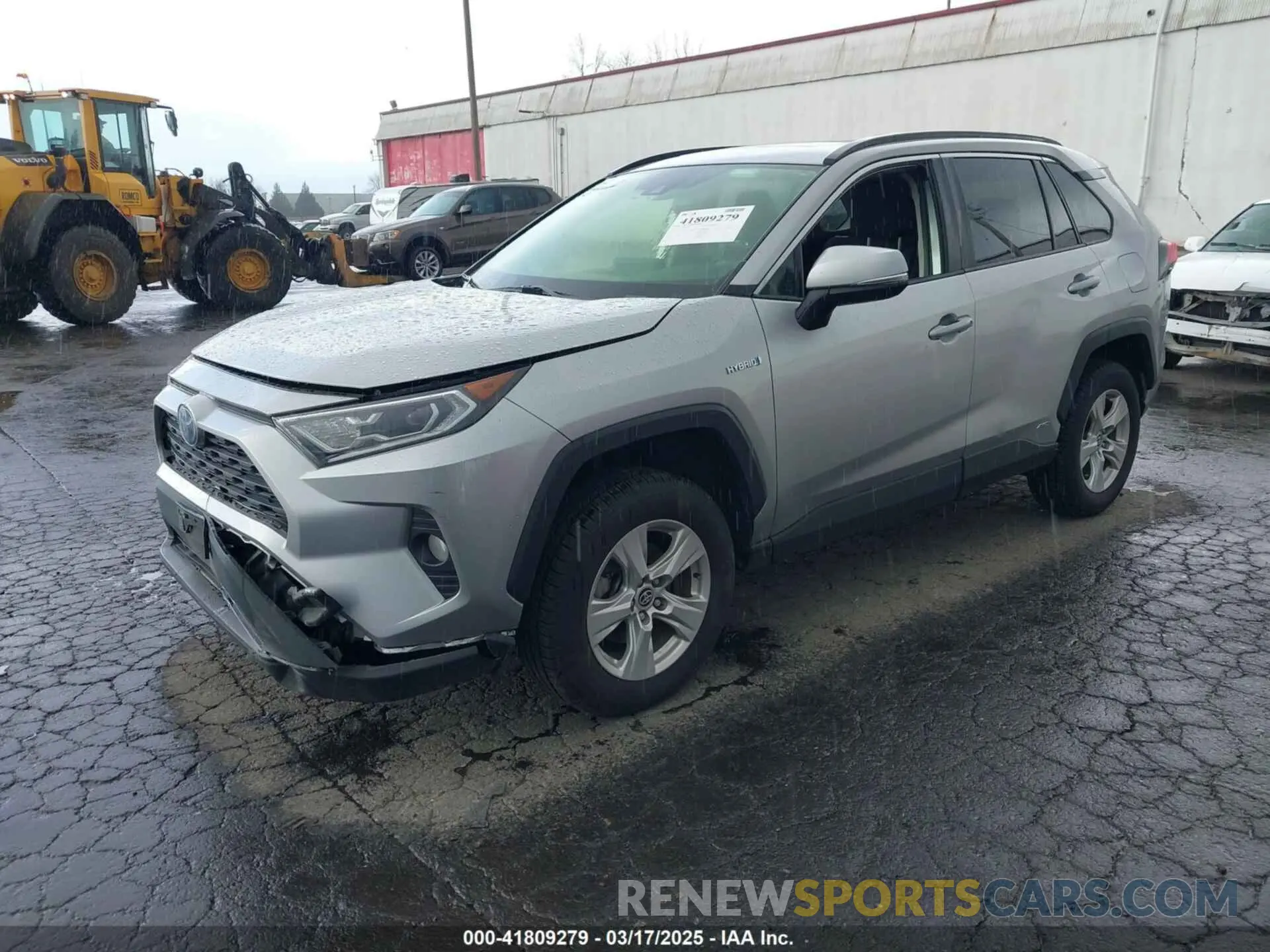 2 Photograph of a damaged car JTMRWRFV7LJ048557 TOYOTA RAV4 HYBRID 2020