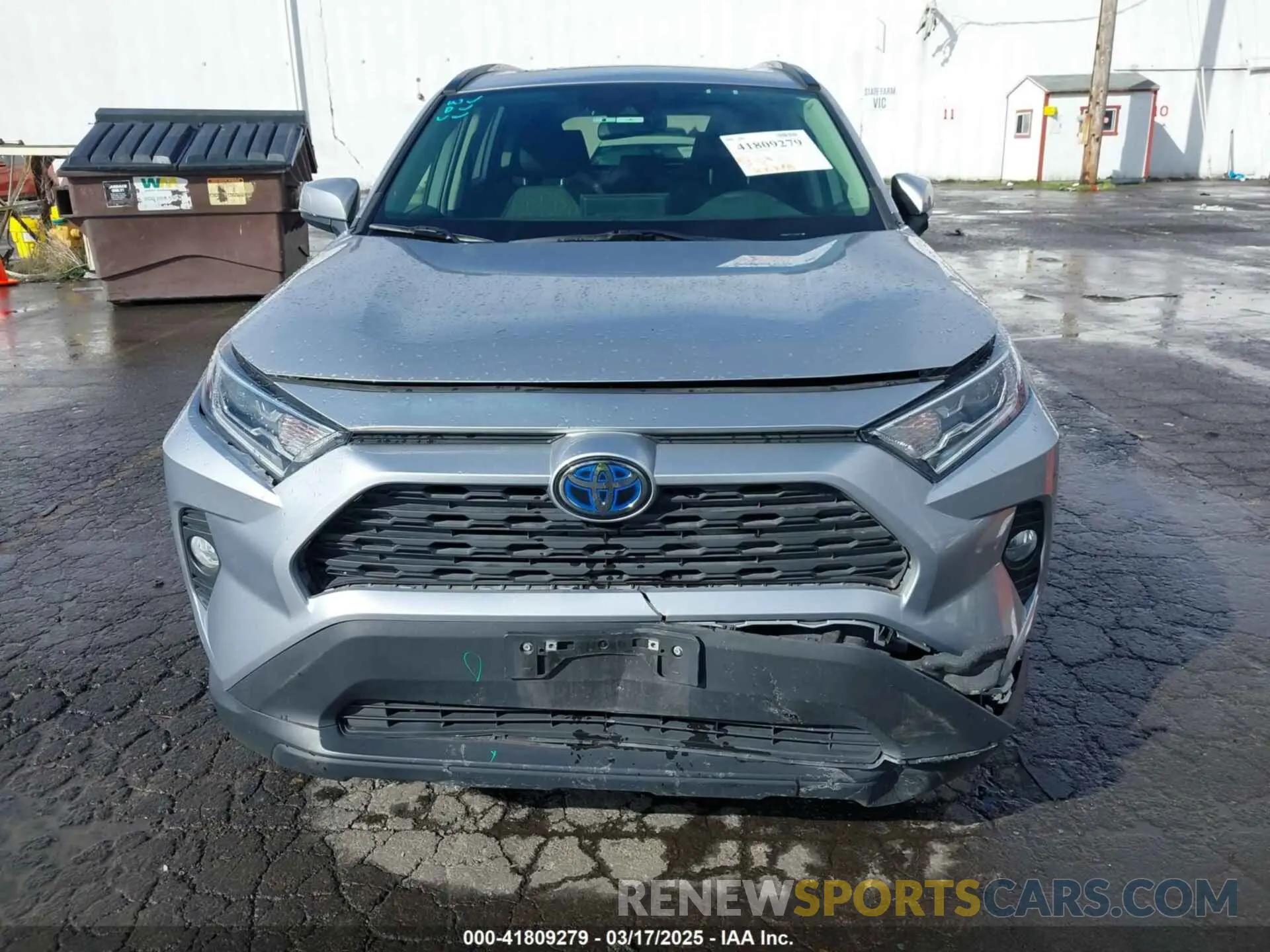 6 Photograph of a damaged car JTMRWRFV7LJ048557 TOYOTA RAV4 HYBRID 2020