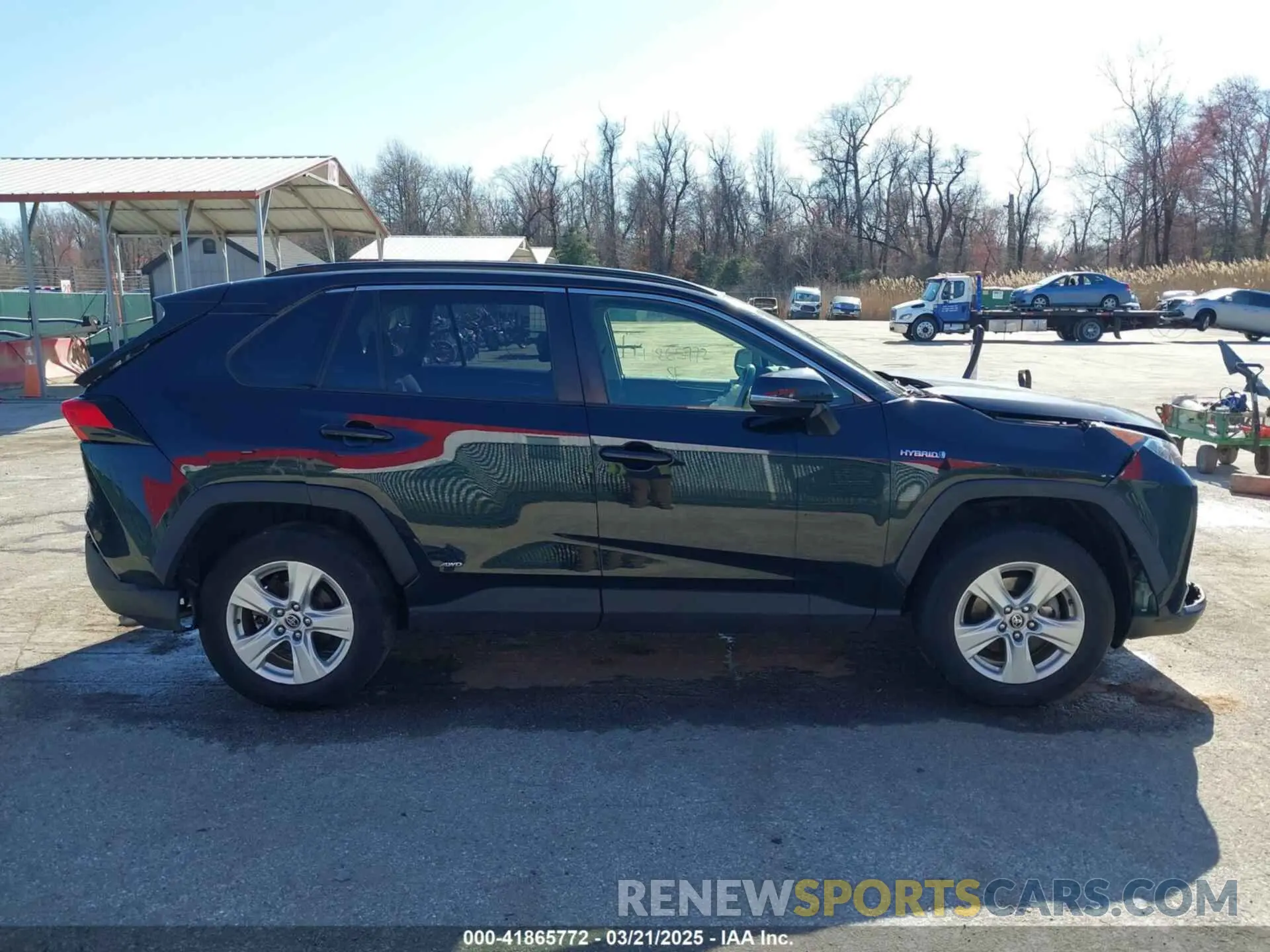 13 Photograph of a damaged car JTMRWRFV9LD044346 TOYOTA RAV4 HYBRID 2020