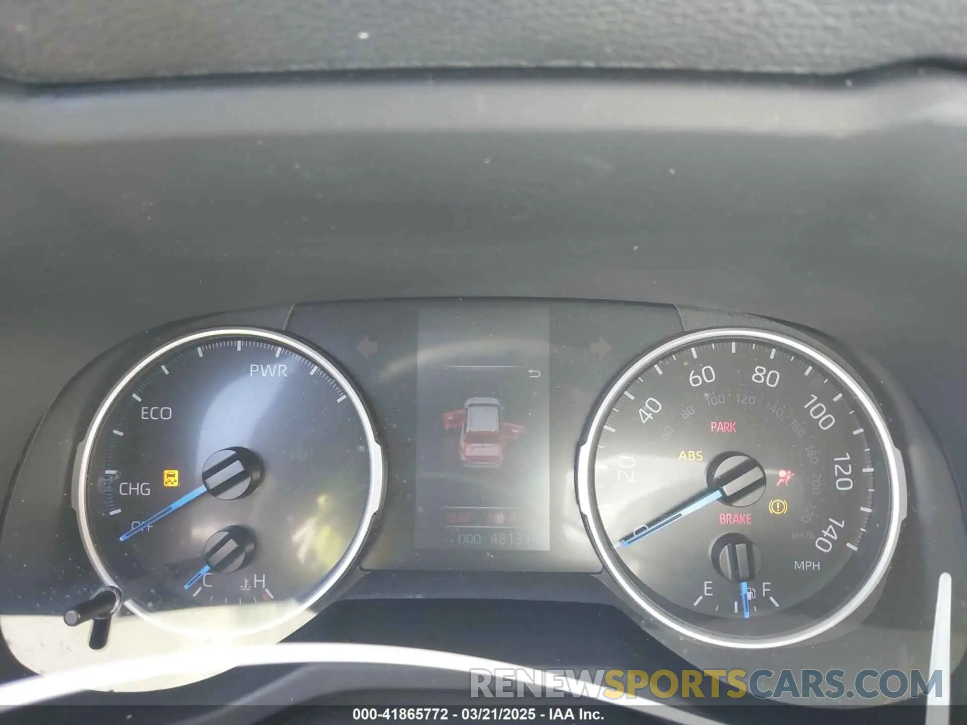 7 Photograph of a damaged car JTMRWRFV9LD044346 TOYOTA RAV4 HYBRID 2020