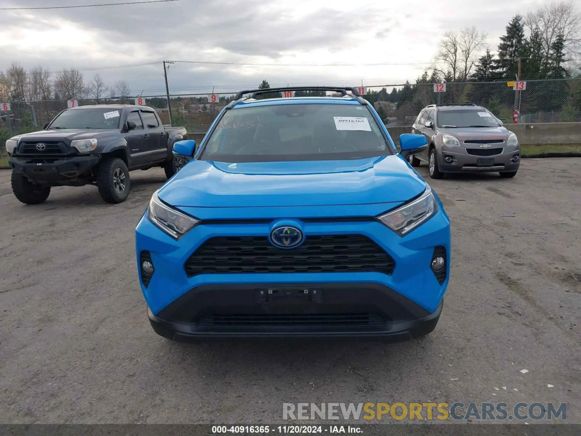 12 Фотография поврежденного автомобиля 2T3B6RFV6MW020608 TOYOTA RAV4 HYBRID 2021