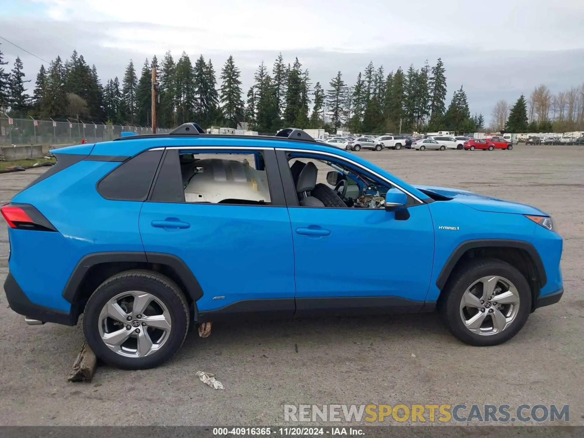 13 Фотография поврежденного автомобиля 2T3B6RFV6MW020608 TOYOTA RAV4 HYBRID 2021