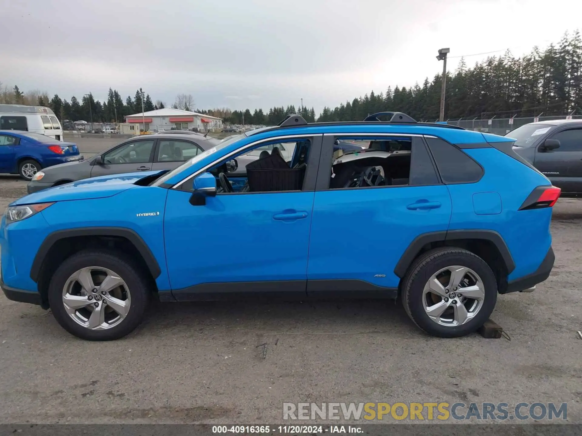 14 Фотография поврежденного автомобиля 2T3B6RFV6MW020608 TOYOTA RAV4 HYBRID 2021
