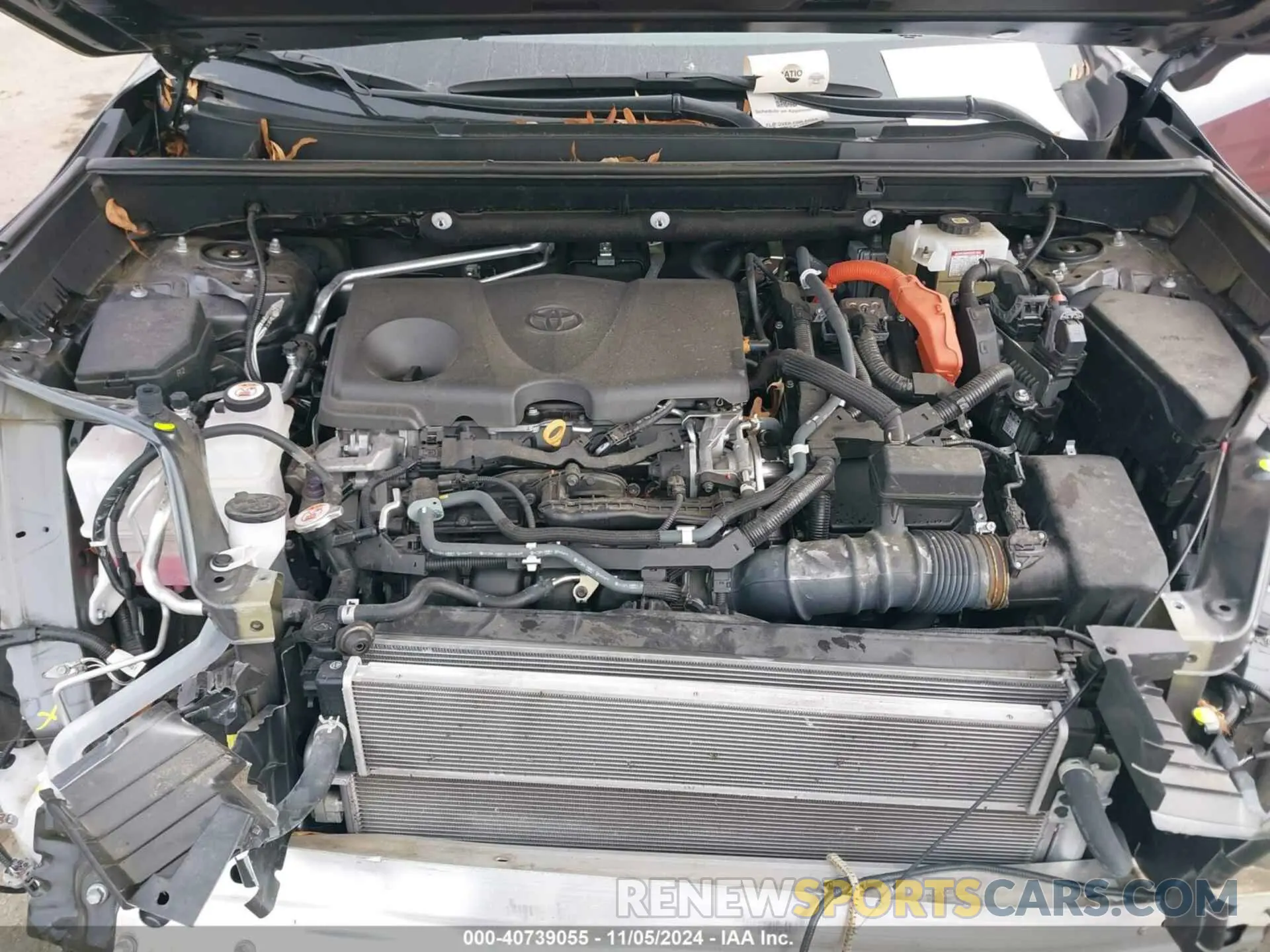 10 Photograph of a damaged car 2T3B6RFV9MW010297 TOYOTA RAV4 HYBRID 2021