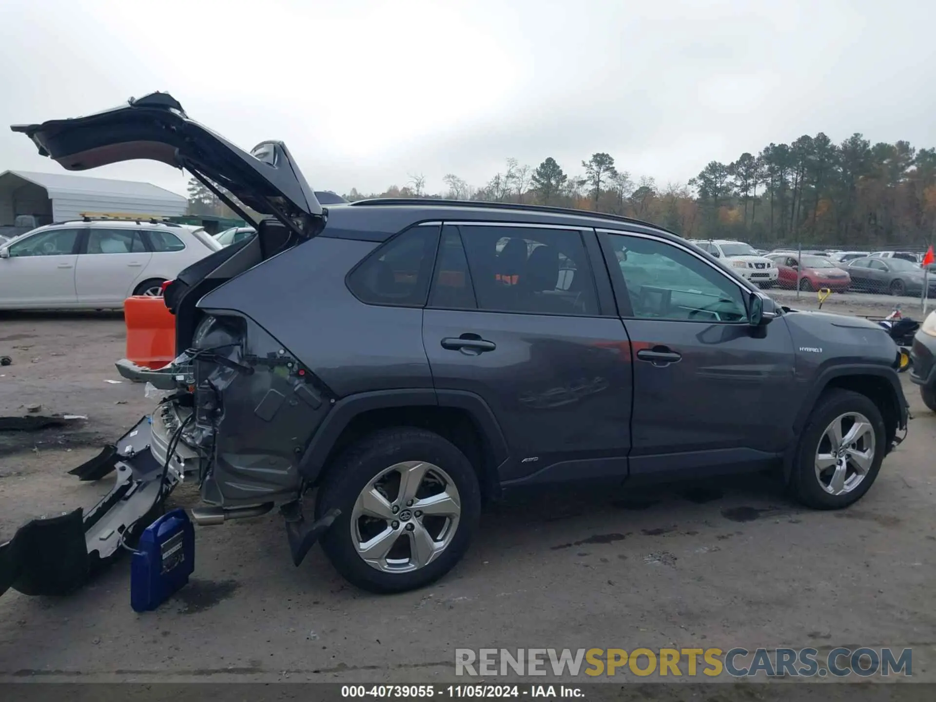 14 Photograph of a damaged car 2T3B6RFV9MW010297 TOYOTA RAV4 HYBRID 2021
