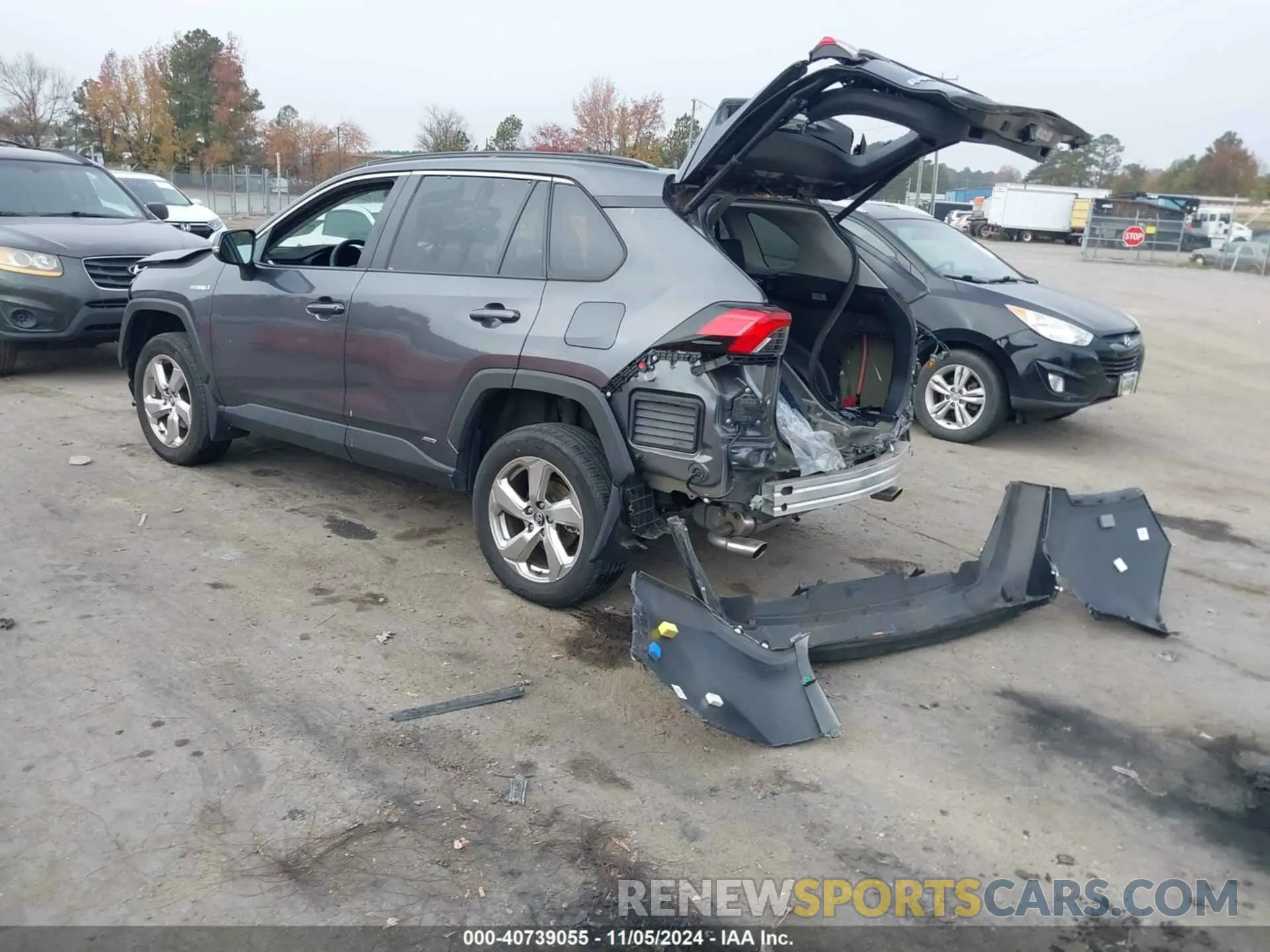 3 Photograph of a damaged car 2T3B6RFV9MW010297 TOYOTA RAV4 HYBRID 2021