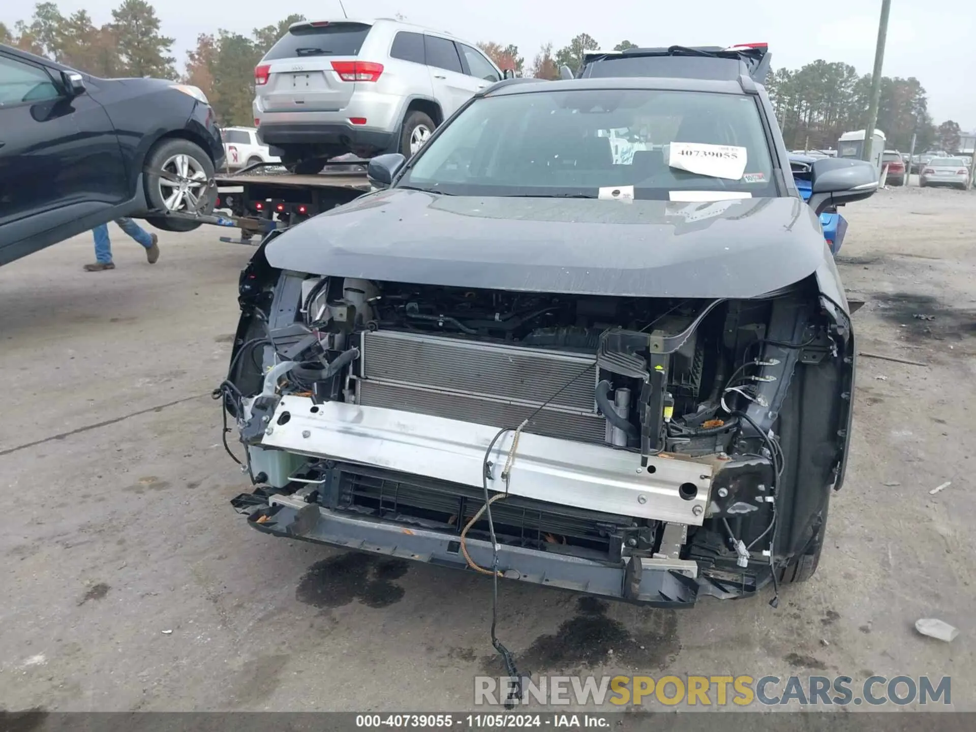 6 Photograph of a damaged car 2T3B6RFV9MW010297 TOYOTA RAV4 HYBRID 2021
