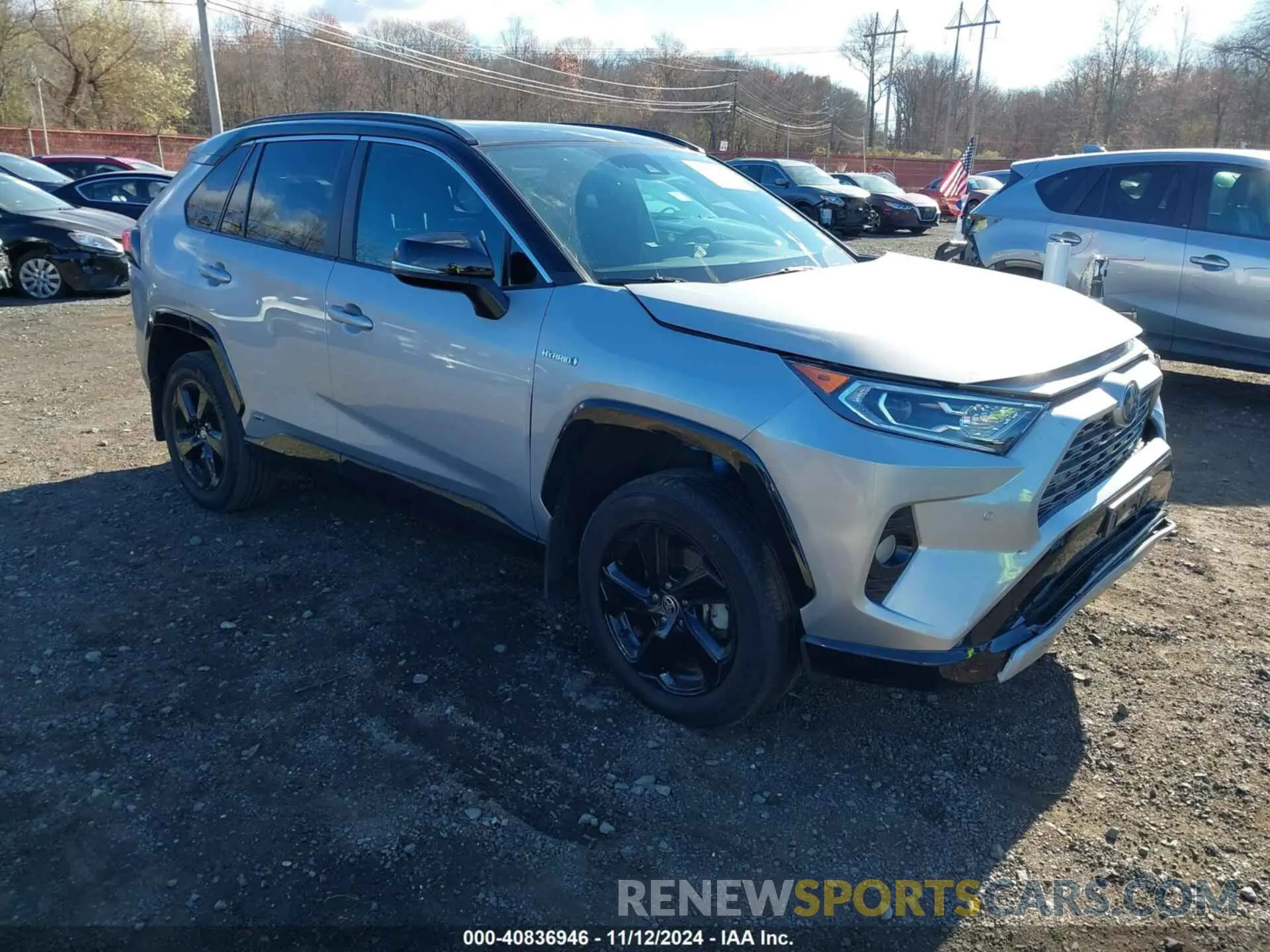 1 Photograph of a damaged car 2T3E6RFV1MW026734 TOYOTA RAV4 HYBRID 2021