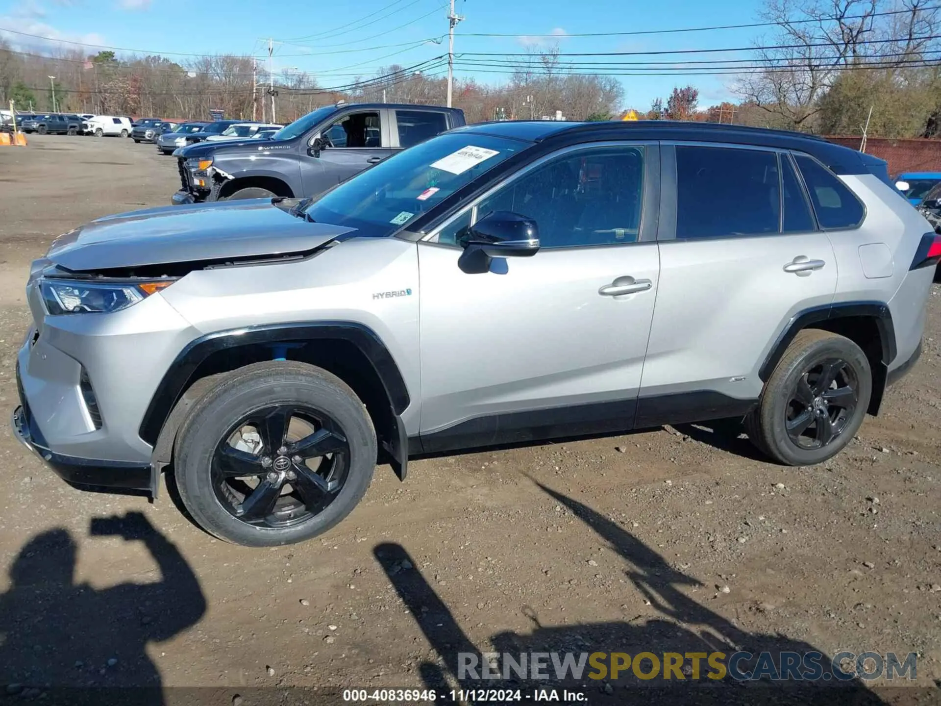 14 Photograph of a damaged car 2T3E6RFV1MW026734 TOYOTA RAV4 HYBRID 2021