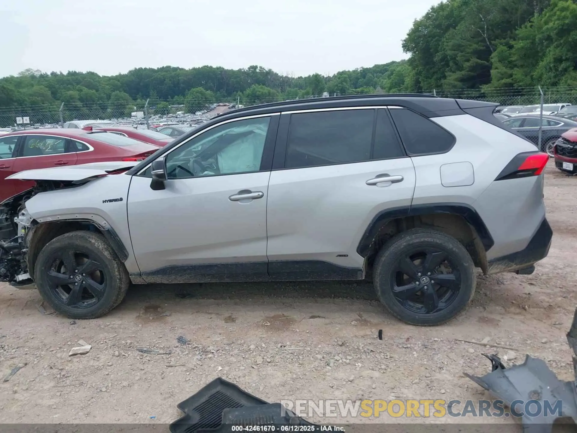 15 Photograph of a damaged car 2T3E6RFV6MW007886 TOYOTA RAV4 HYBRID 2021