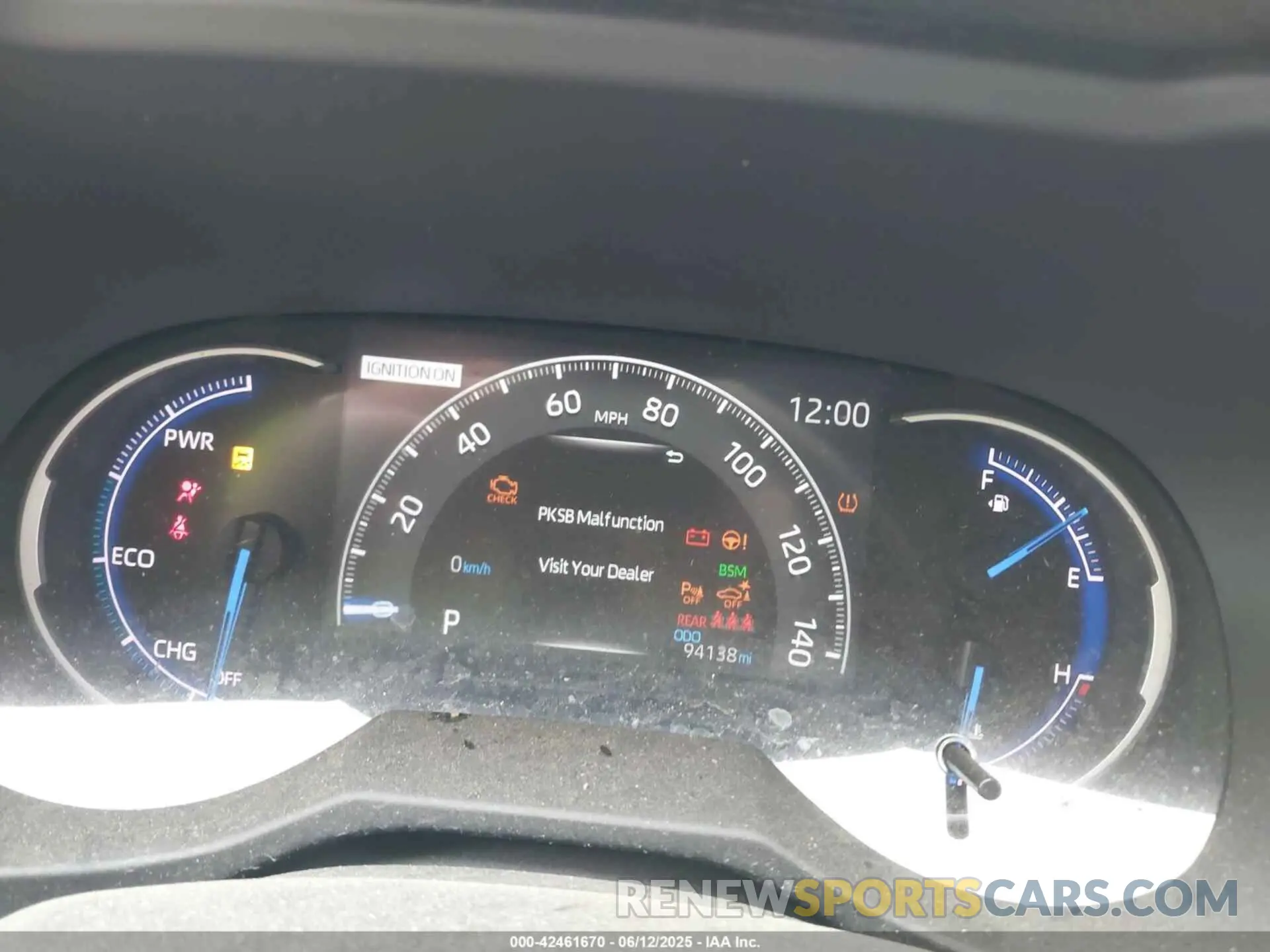 7 Photograph of a damaged car 2T3E6RFV6MW007886 TOYOTA RAV4 HYBRID 2021