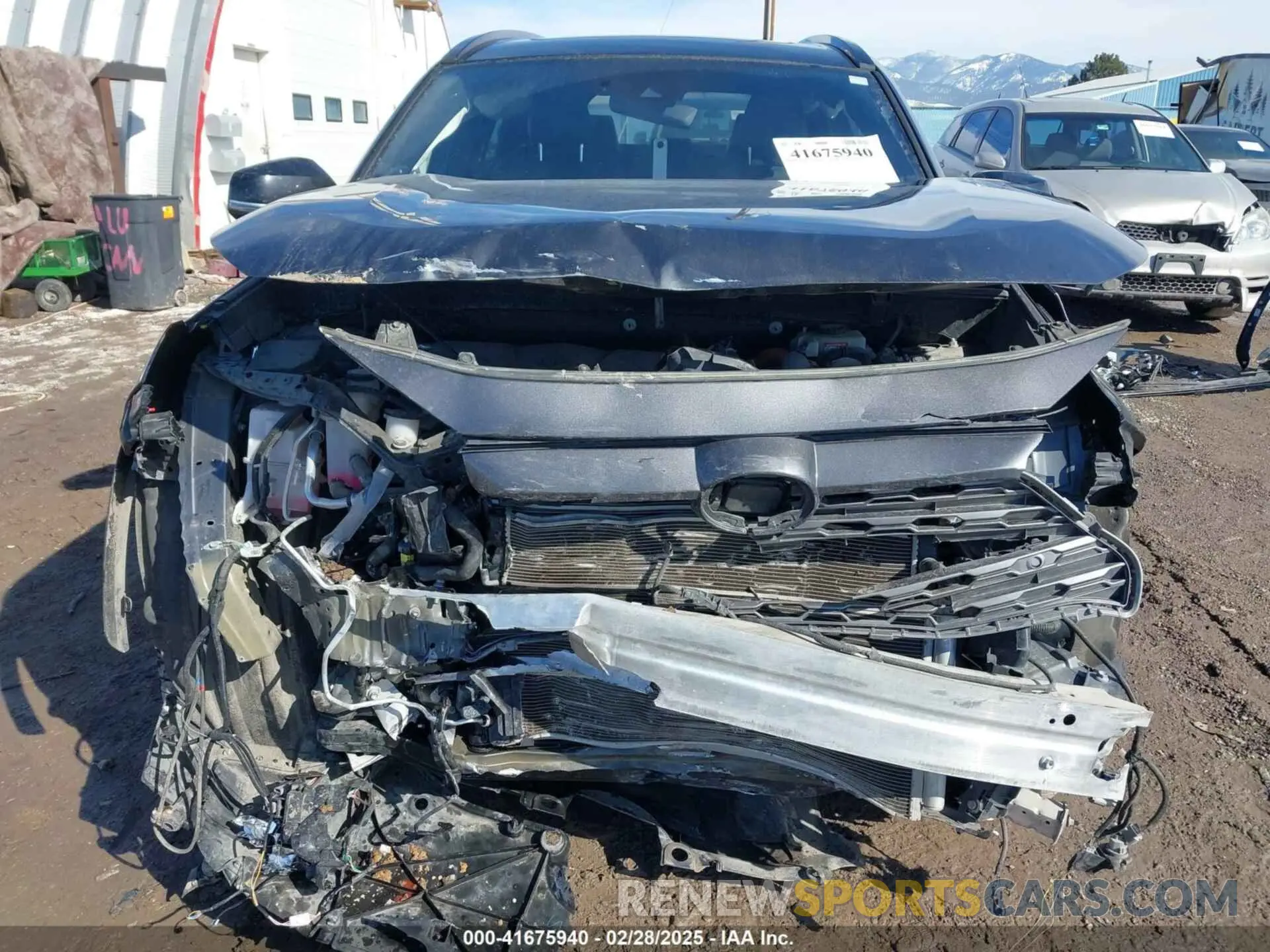 13 Photograph of a damaged car 2T3E6RFV8MW003127 TOYOTA RAV4 HYBRID 2021