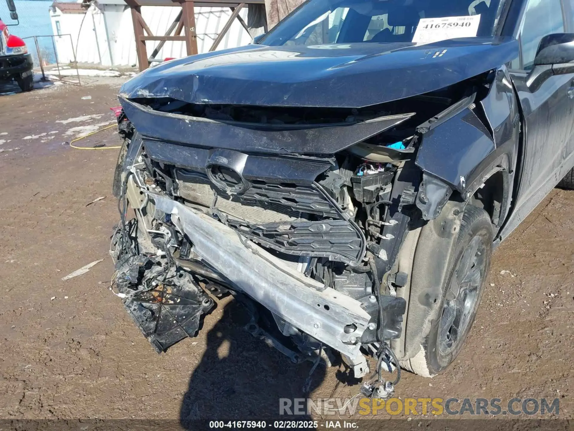 6 Photograph of a damaged car 2T3E6RFV8MW003127 TOYOTA RAV4 HYBRID 2021