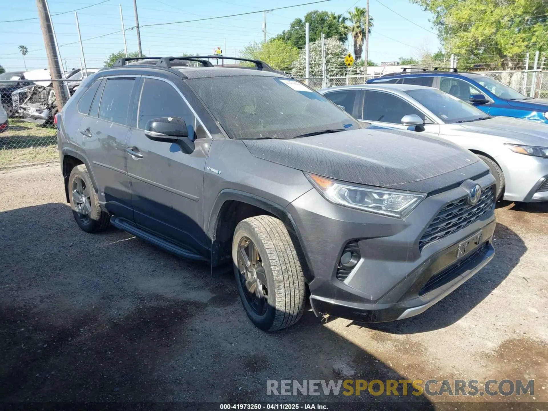1 Photograph of a damaged car 2T3E6RFV8MW006805 TOYOTA RAV4 HYBRID 2021