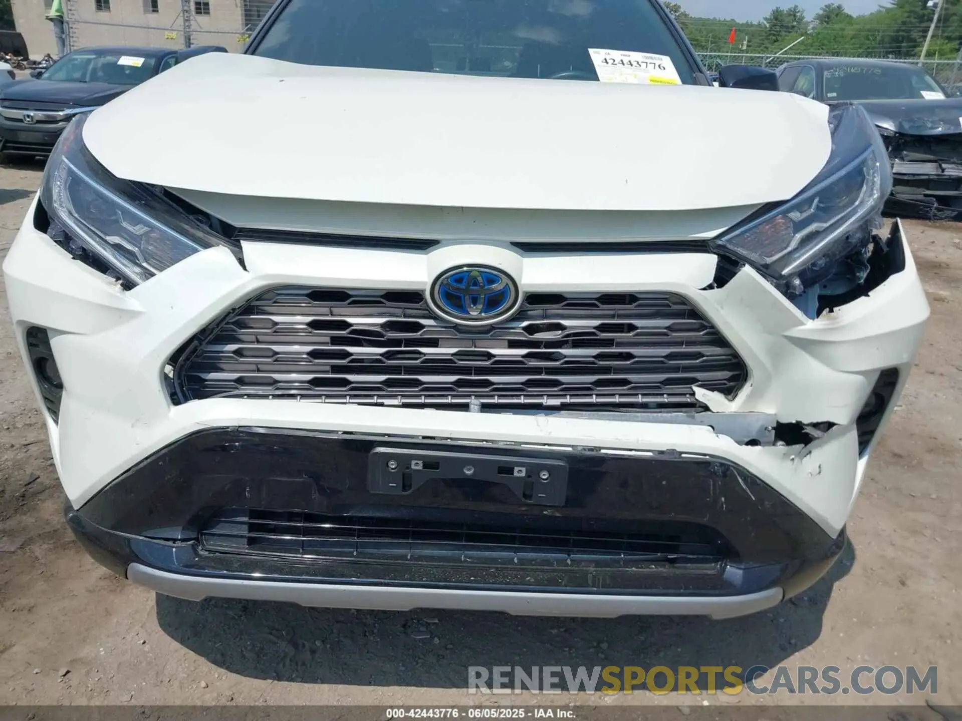 6 Photograph of a damaged car 2T3E6RFV8MW010028 TOYOTA RAV4 HYBRID 2021