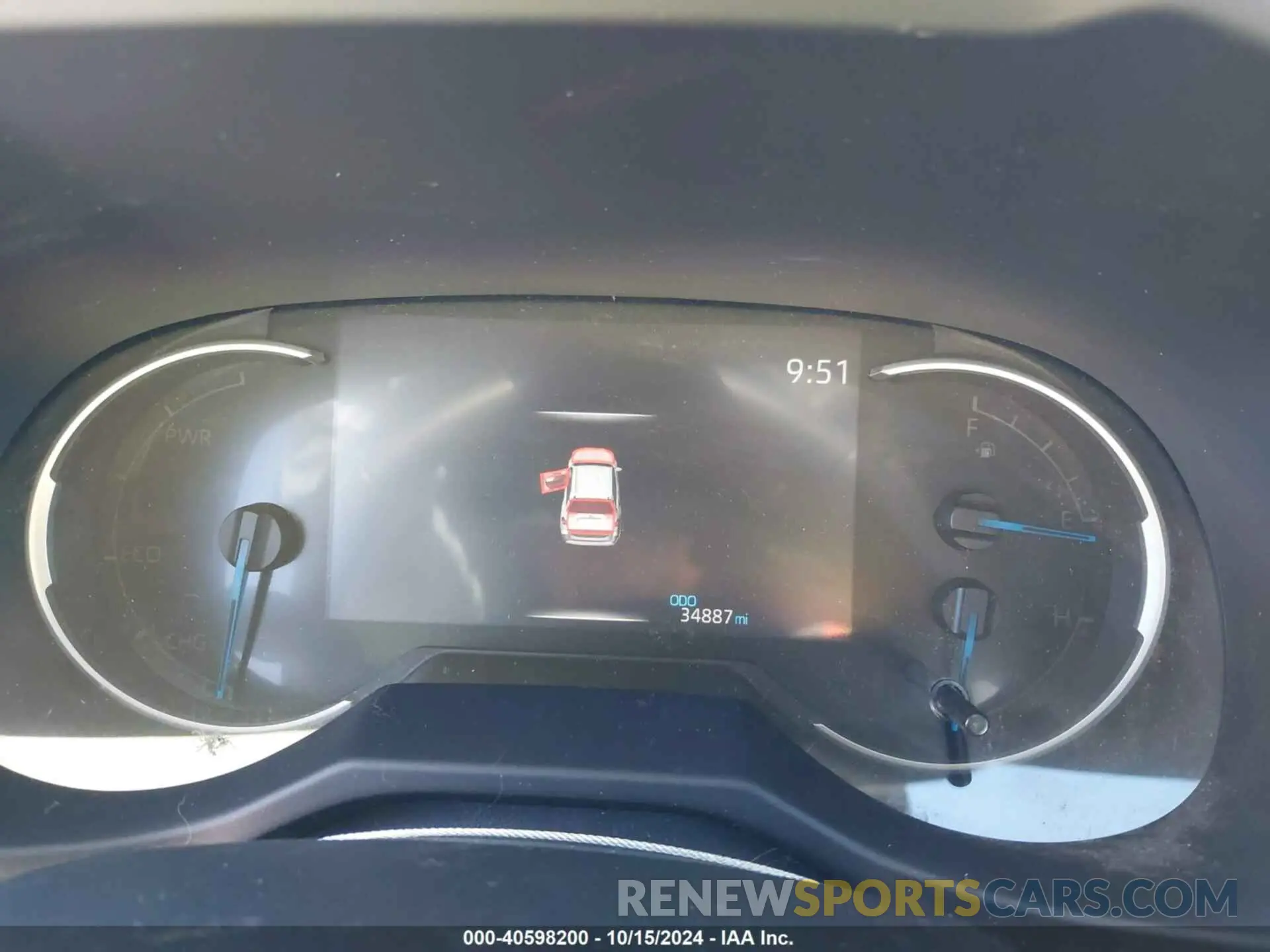 7 Photograph of a damaged car 2T3E6RFVXMW009477 TOYOTA RAV4 HYBRID 2021