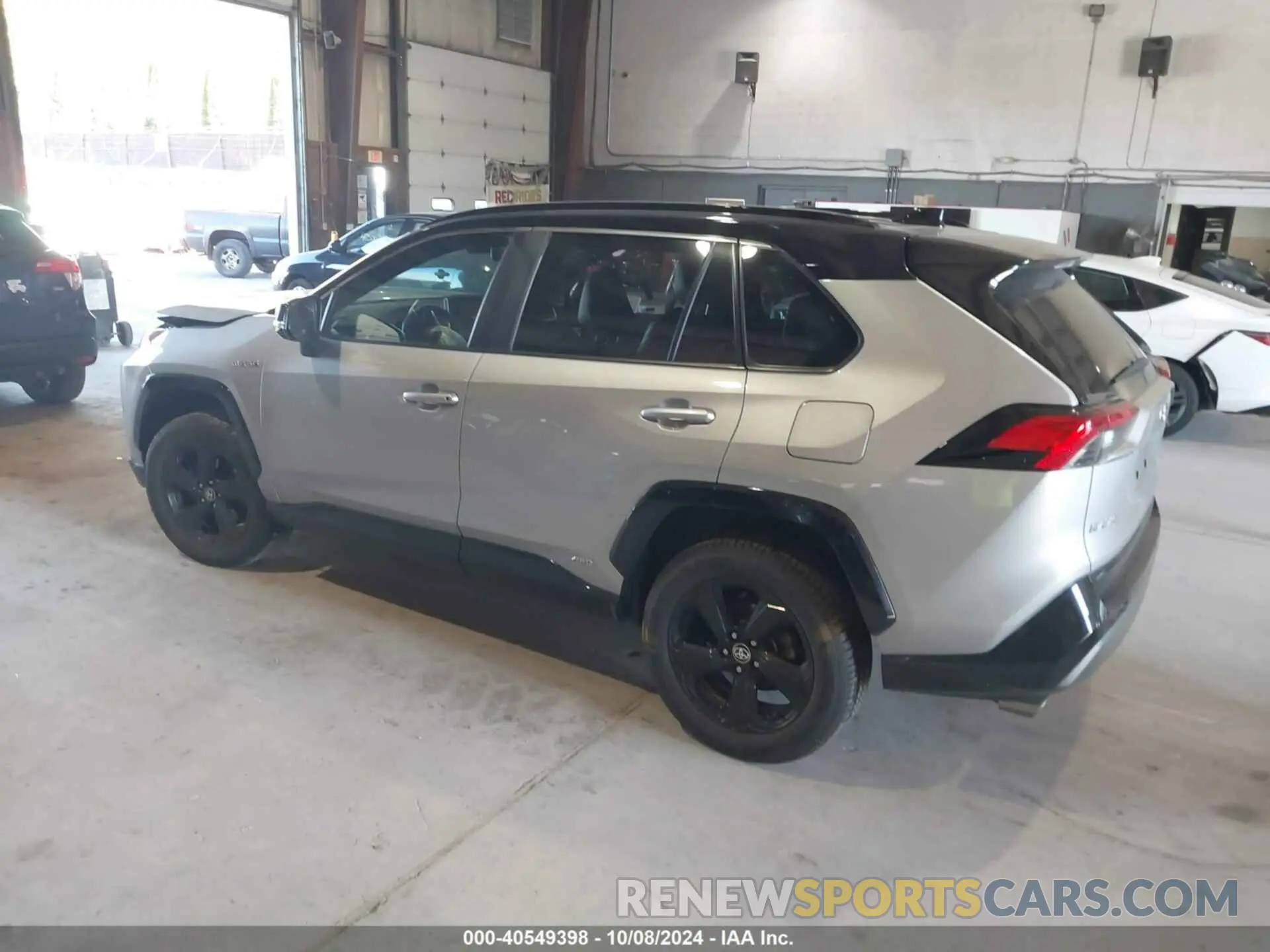 3 Фотография поврежденного автомобиля 2T3E6RFVXMW020284 TOYOTA RAV4 HYBRID 2021