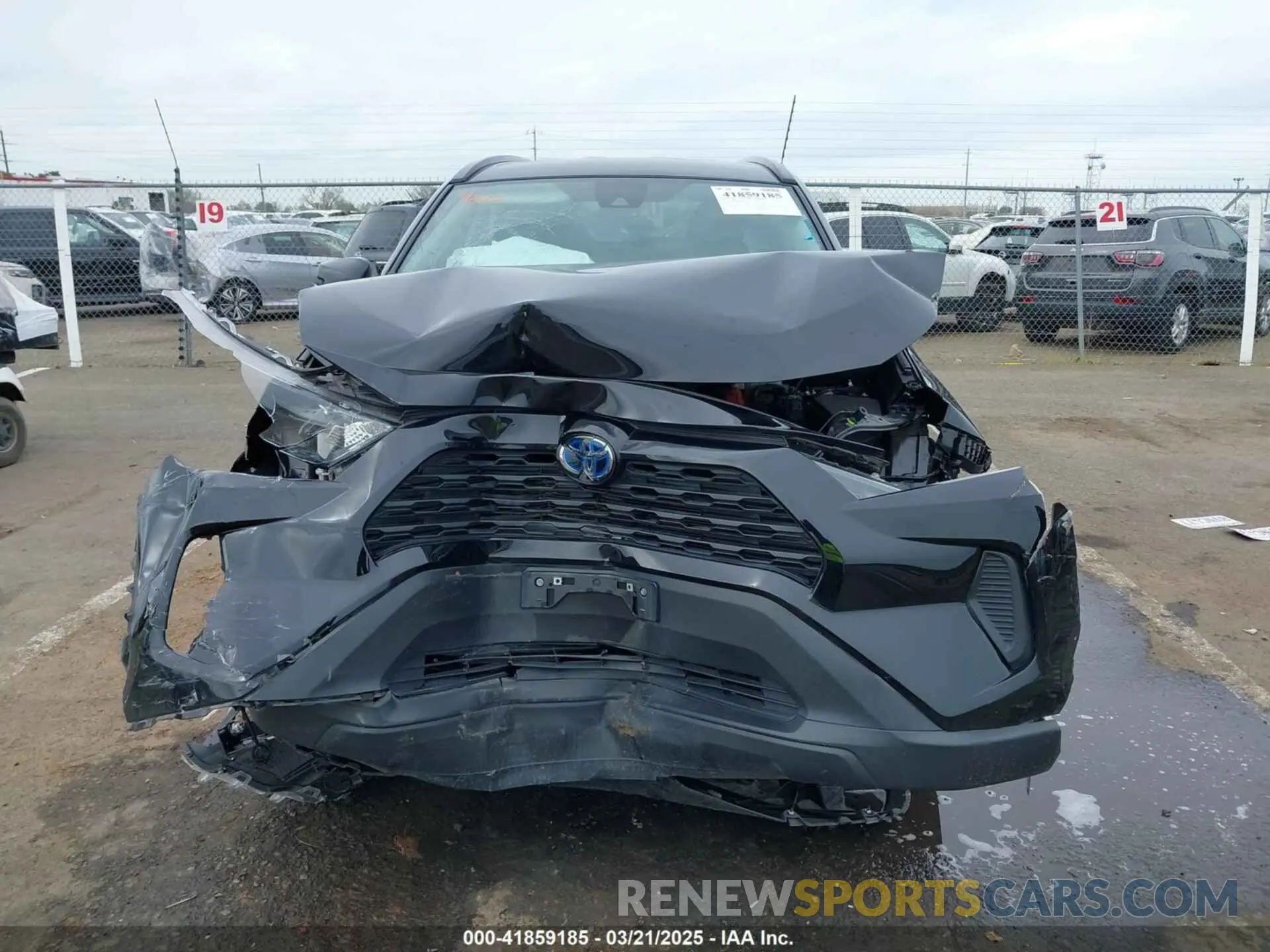12 Photograph of a damaged car 2T3MWRFV9MW108061 TOYOTA RAV4 HYBRID 2021