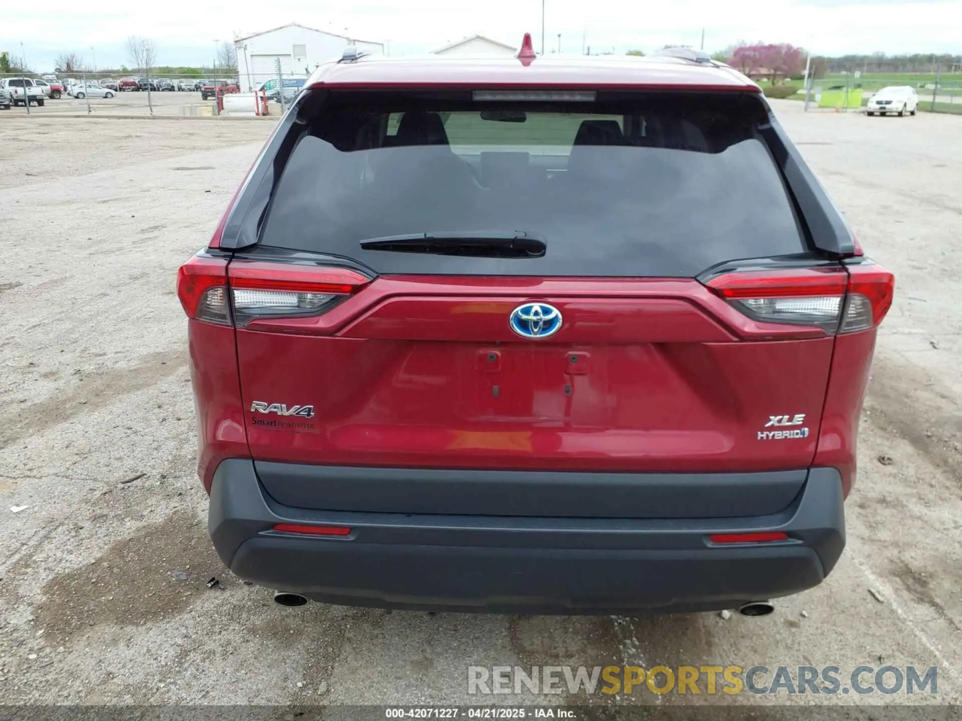 16 Photograph of a damaged car 2T3R6RFV5MW005256 TOYOTA RAV4 HYBRID 2021