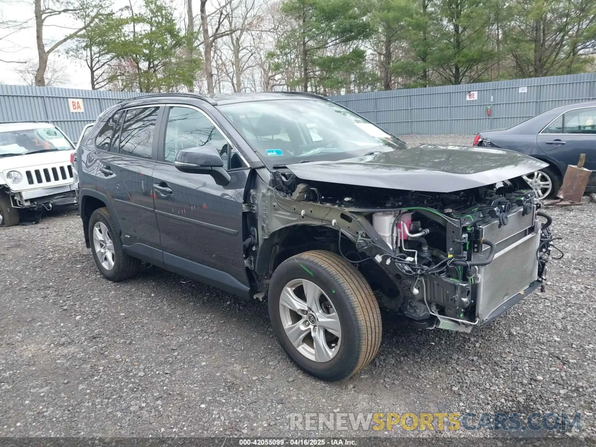 1 Фотография поврежденного автомобиля 2T3R6RFV5MW016709 TOYOTA RAV4 HYBRID 2021
