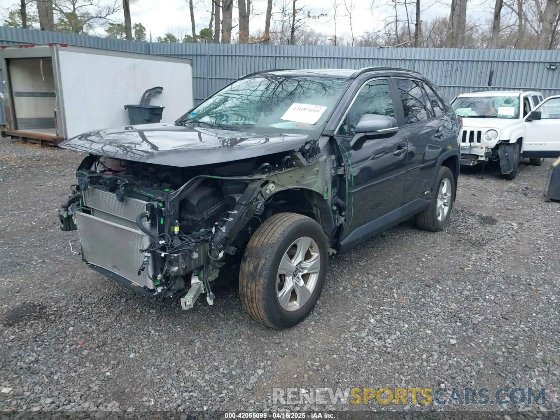 2 Фотография поврежденного автомобиля 2T3R6RFV5MW016709 TOYOTA RAV4 HYBRID 2021