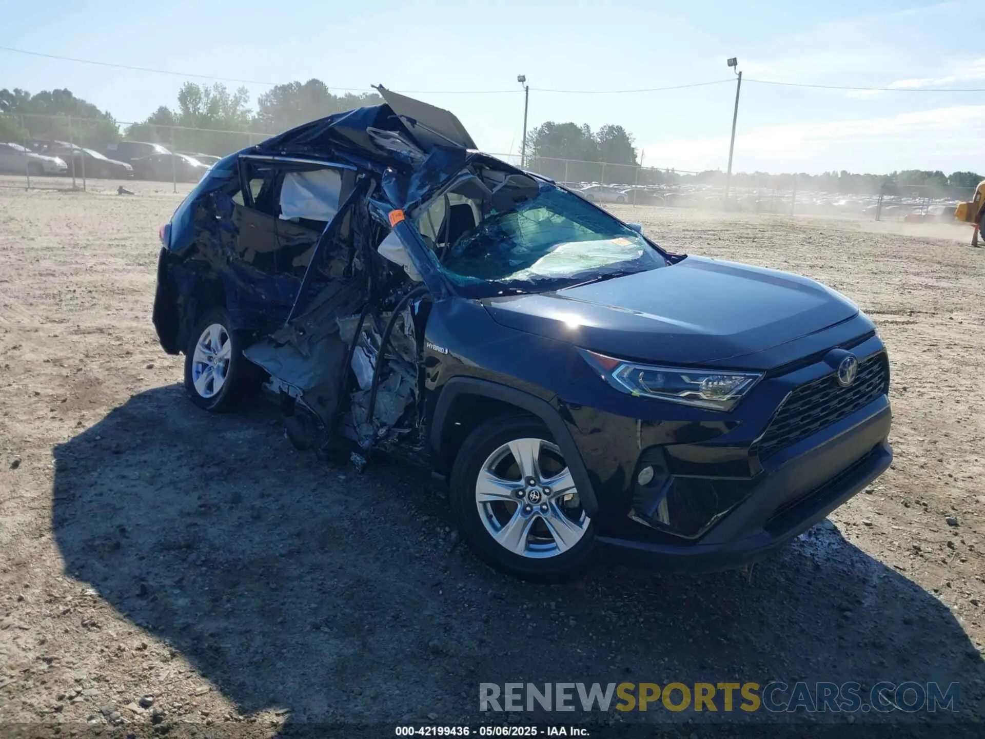1 Фотография поврежденного автомобиля 2T3R6RFVXMW011778 TOYOTA RAV4 HYBRID 2021
