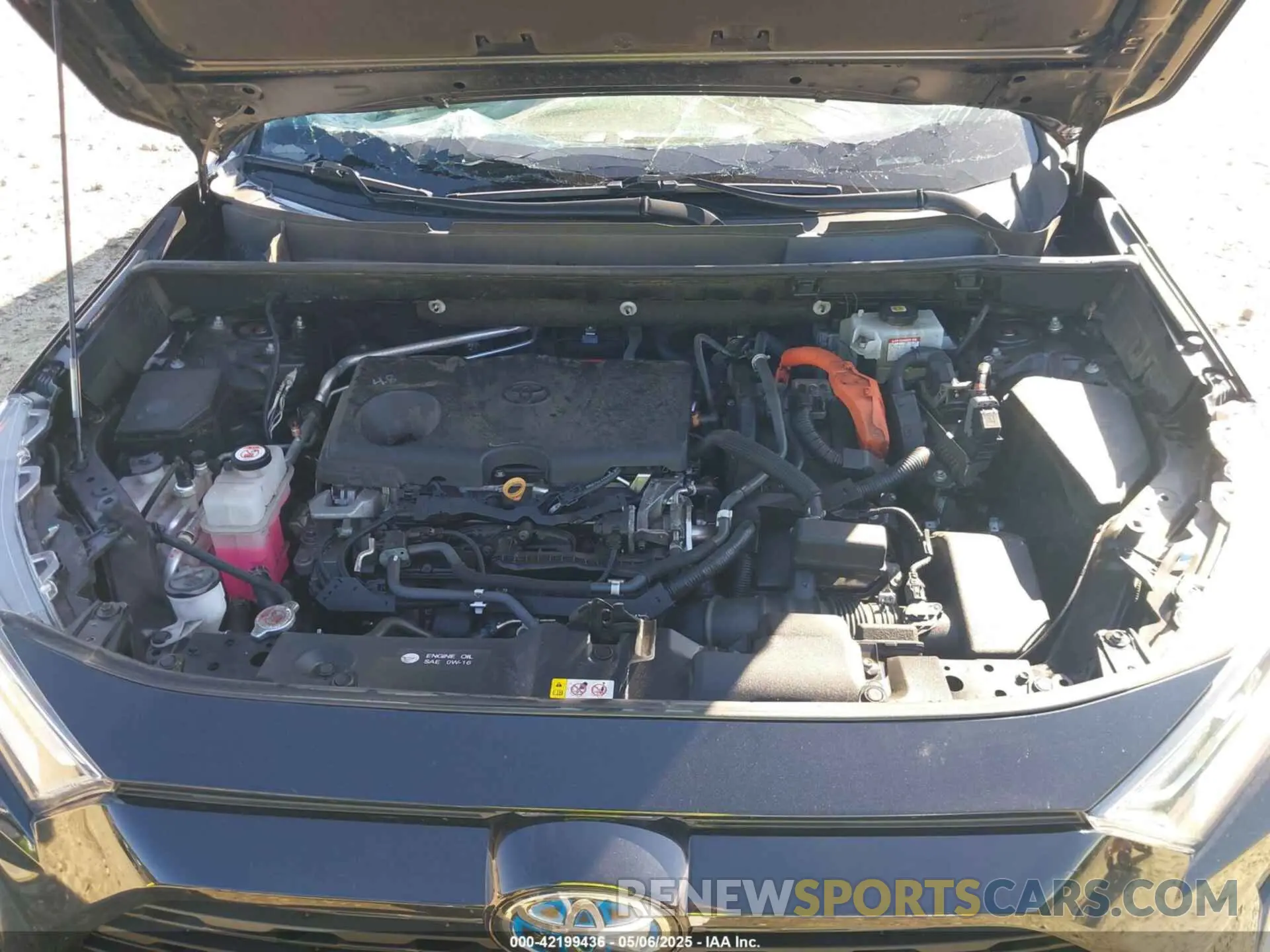 10 Фотография поврежденного автомобиля 2T3R6RFVXMW011778 TOYOTA RAV4 HYBRID 2021