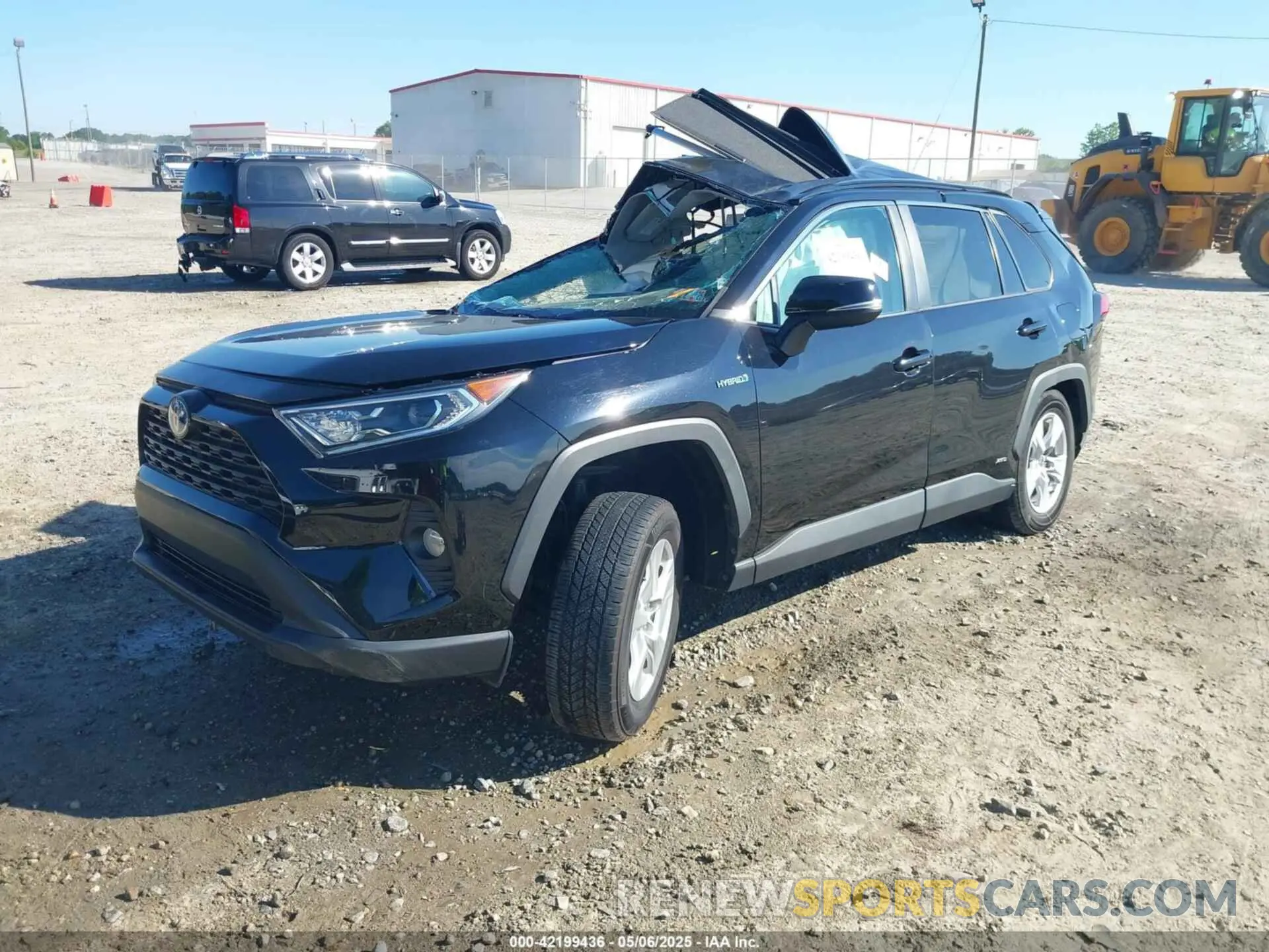 2 Фотография поврежденного автомобиля 2T3R6RFVXMW011778 TOYOTA RAV4 HYBRID 2021