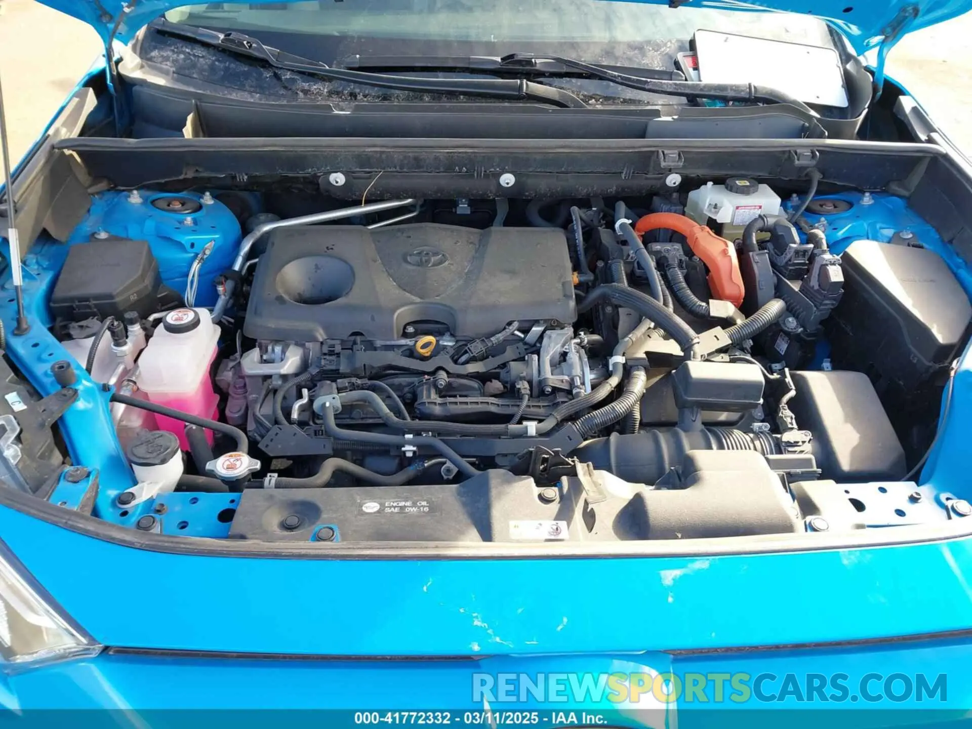 10 Photograph of a damaged car 2T3RWRFV5MW113117 TOYOTA RAV4 HYBRID 2021