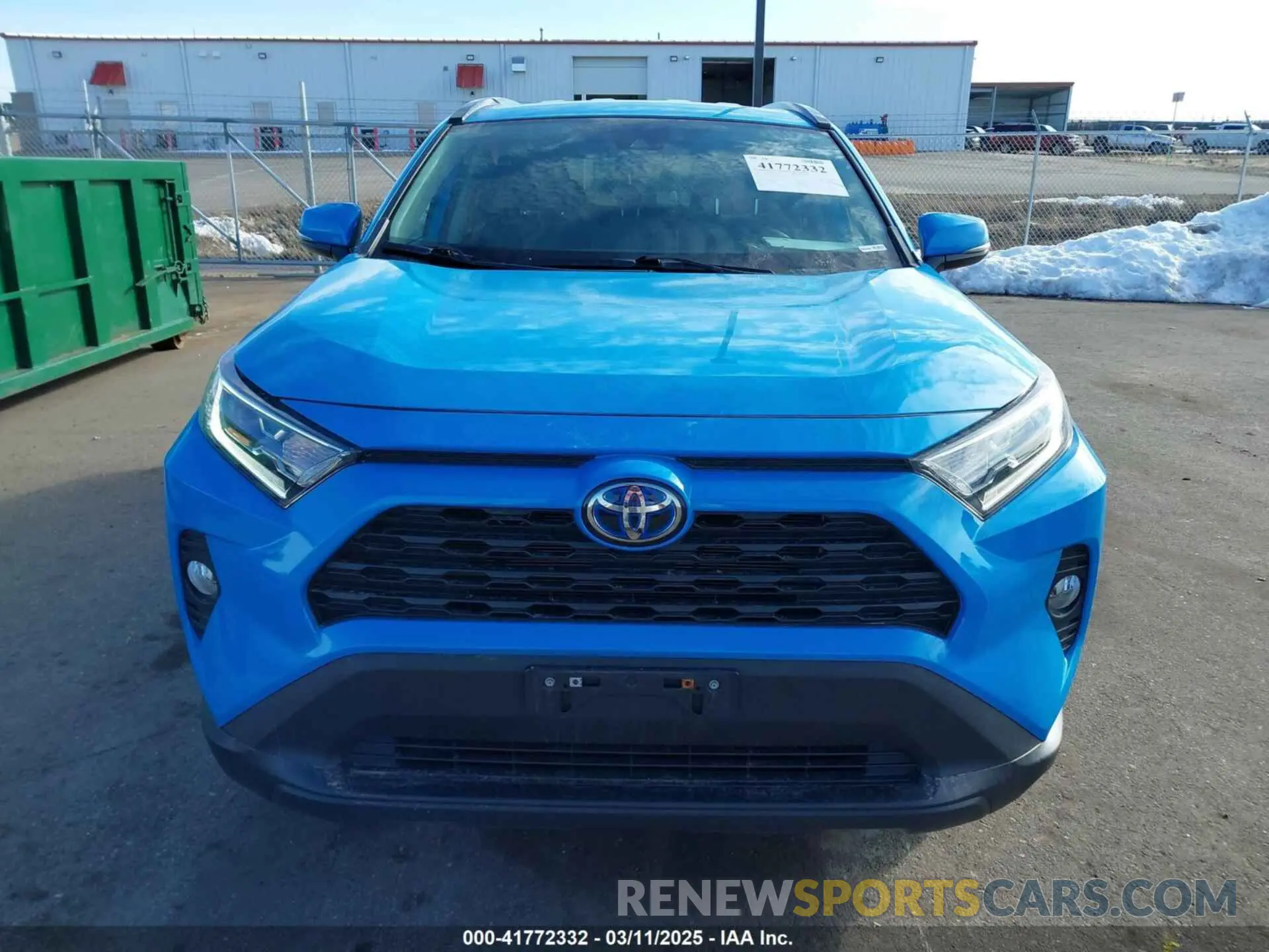 12 Photograph of a damaged car 2T3RWRFV5MW113117 TOYOTA RAV4 HYBRID 2021