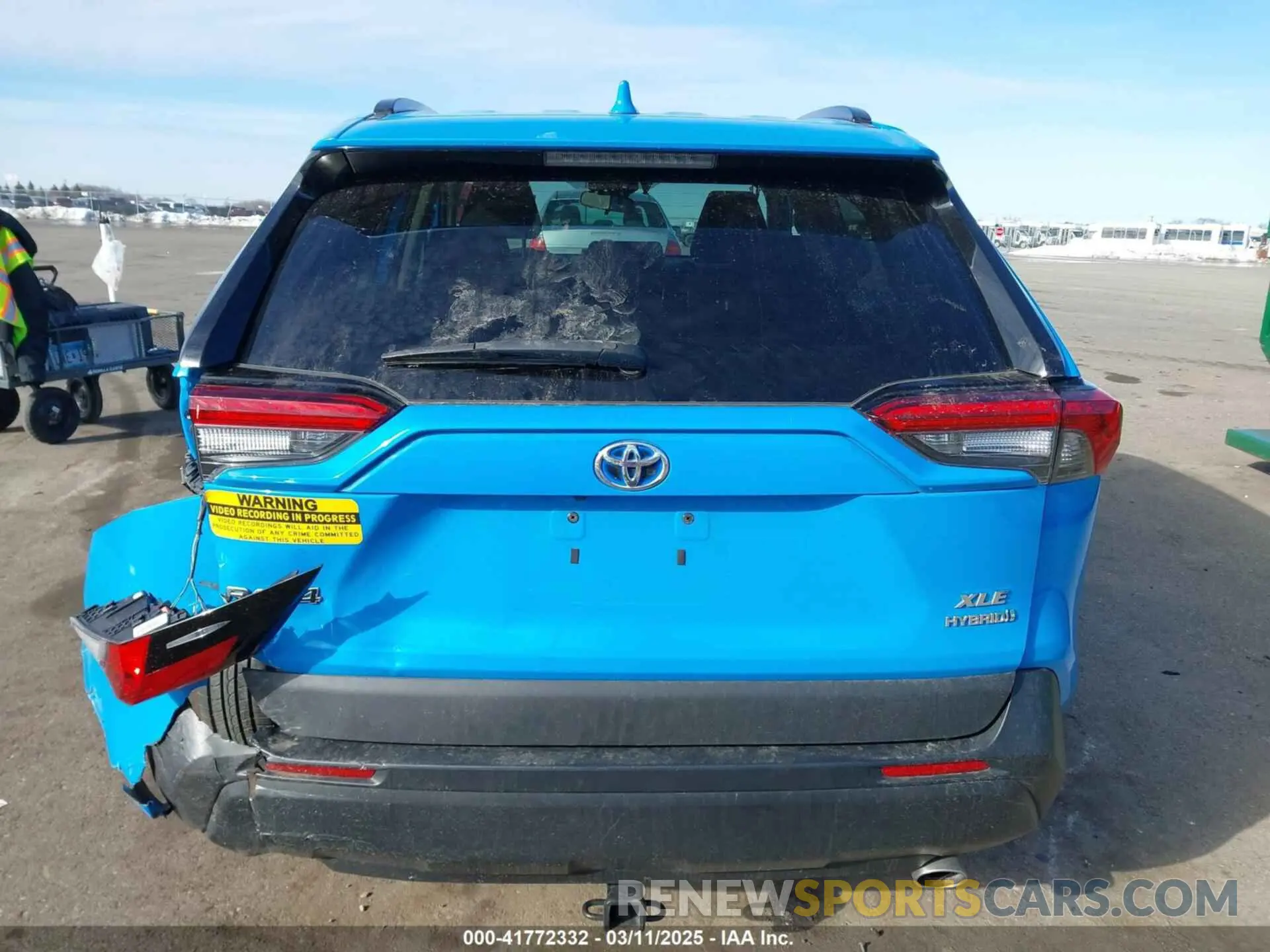 16 Photograph of a damaged car 2T3RWRFV5MW113117 TOYOTA RAV4 HYBRID 2021