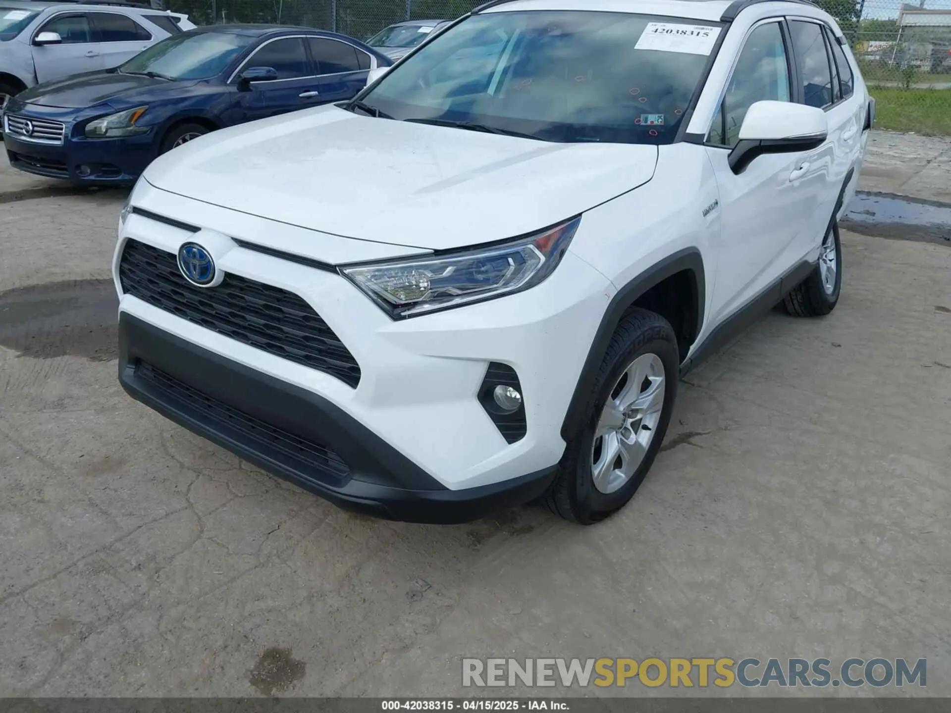 2 Фотография поврежденного автомобиля 2T3RWRFV6MW114082 TOYOTA RAV4 HYBRID 2021