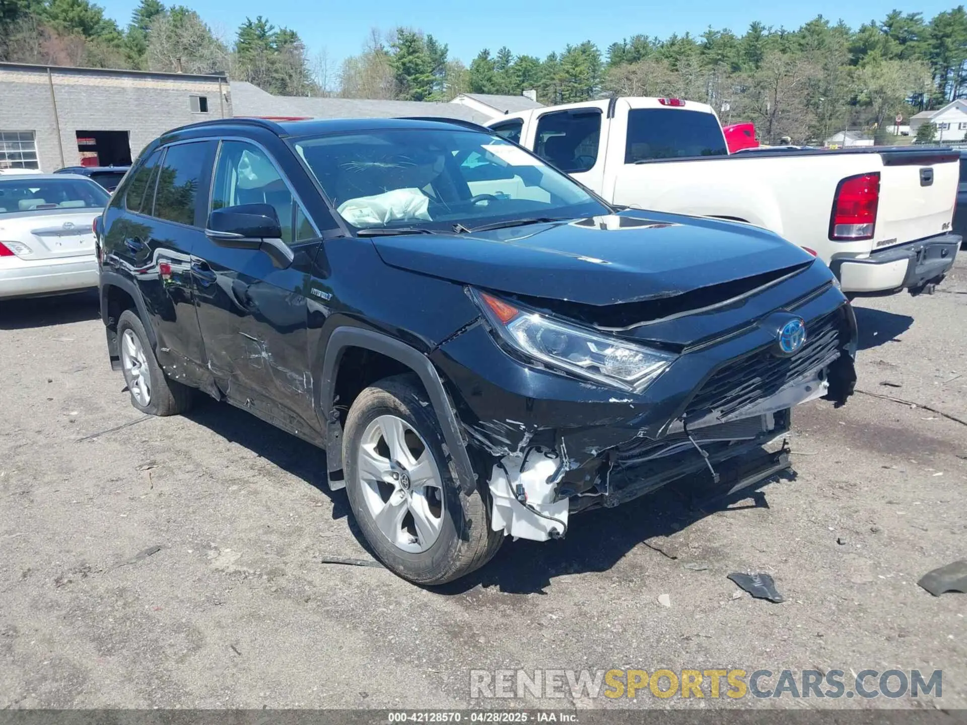 1 Фотография поврежденного автомобиля 2T3RWRFV8MW116772 TOYOTA RAV4 HYBRID 2021