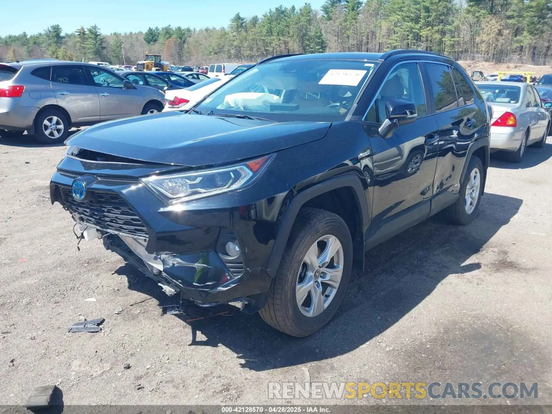 2 Фотография поврежденного автомобиля 2T3RWRFV8MW116772 TOYOTA RAV4 HYBRID 2021