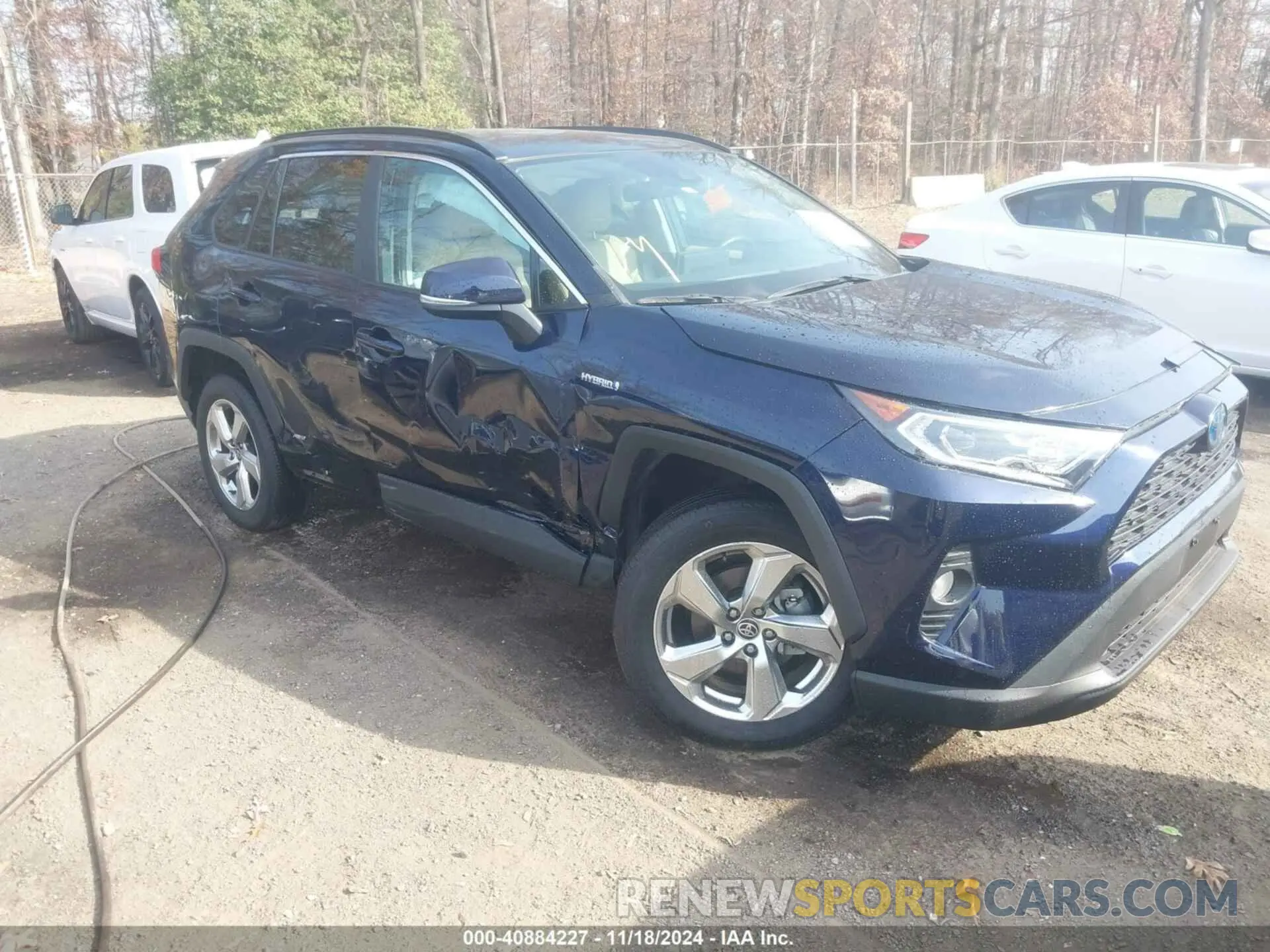 1 Photograph of a damaged car 4T3B6RFV1MU044122 TOYOTA RAV4 HYBRID 2021