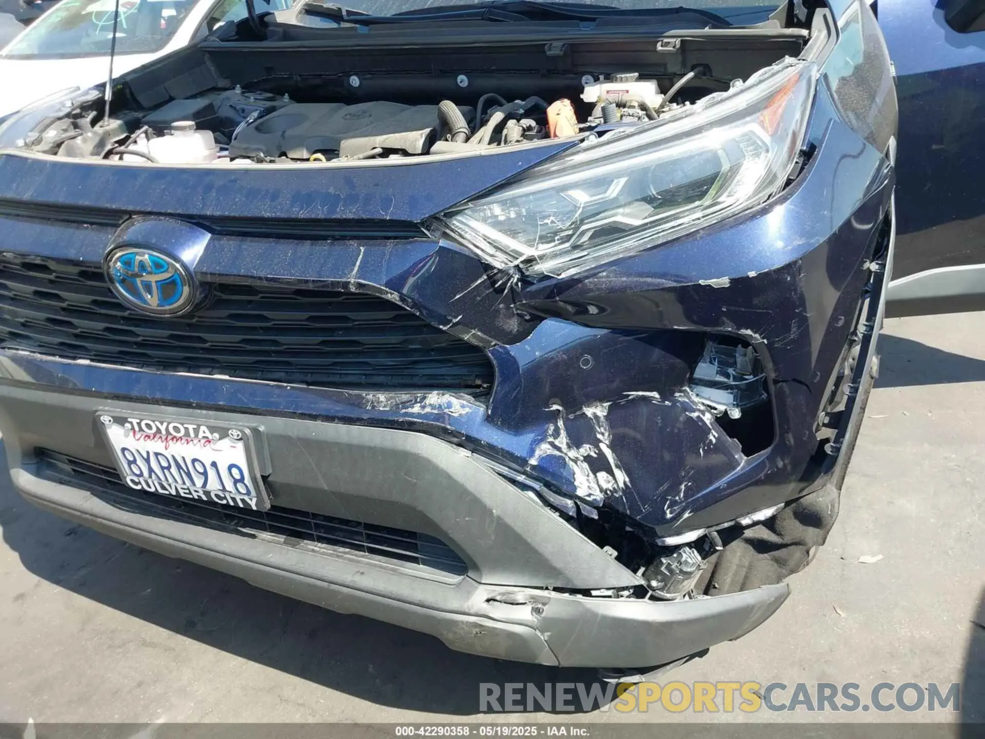 6 Фотография поврежденного автомобиля 4T3B6RFV2MU044890 TOYOTA RAV4 HYBRID 2021