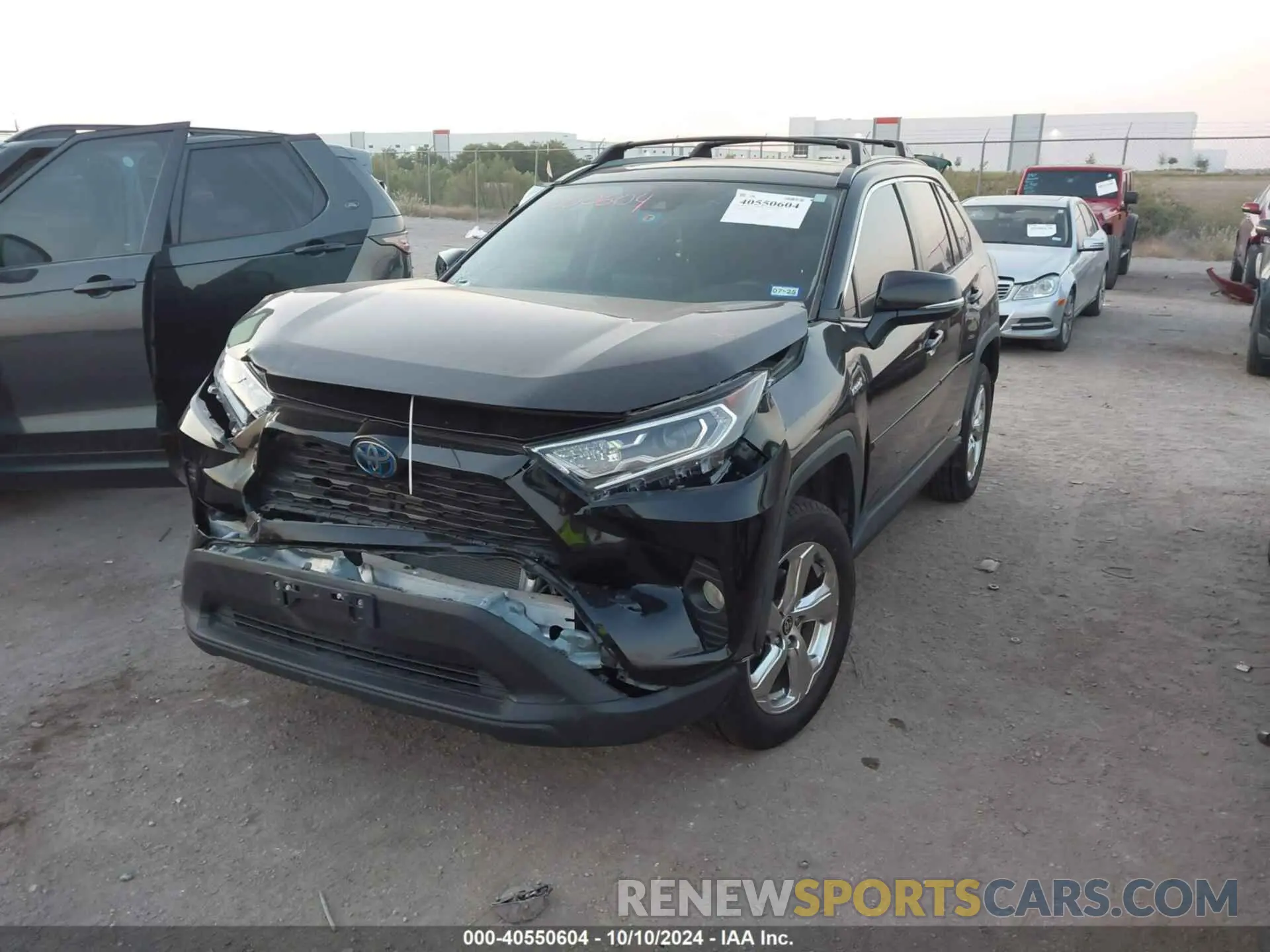 2 Photograph of a damaged car 4T3B6RFV3MU046079 TOYOTA RAV4 HYBRID 2021