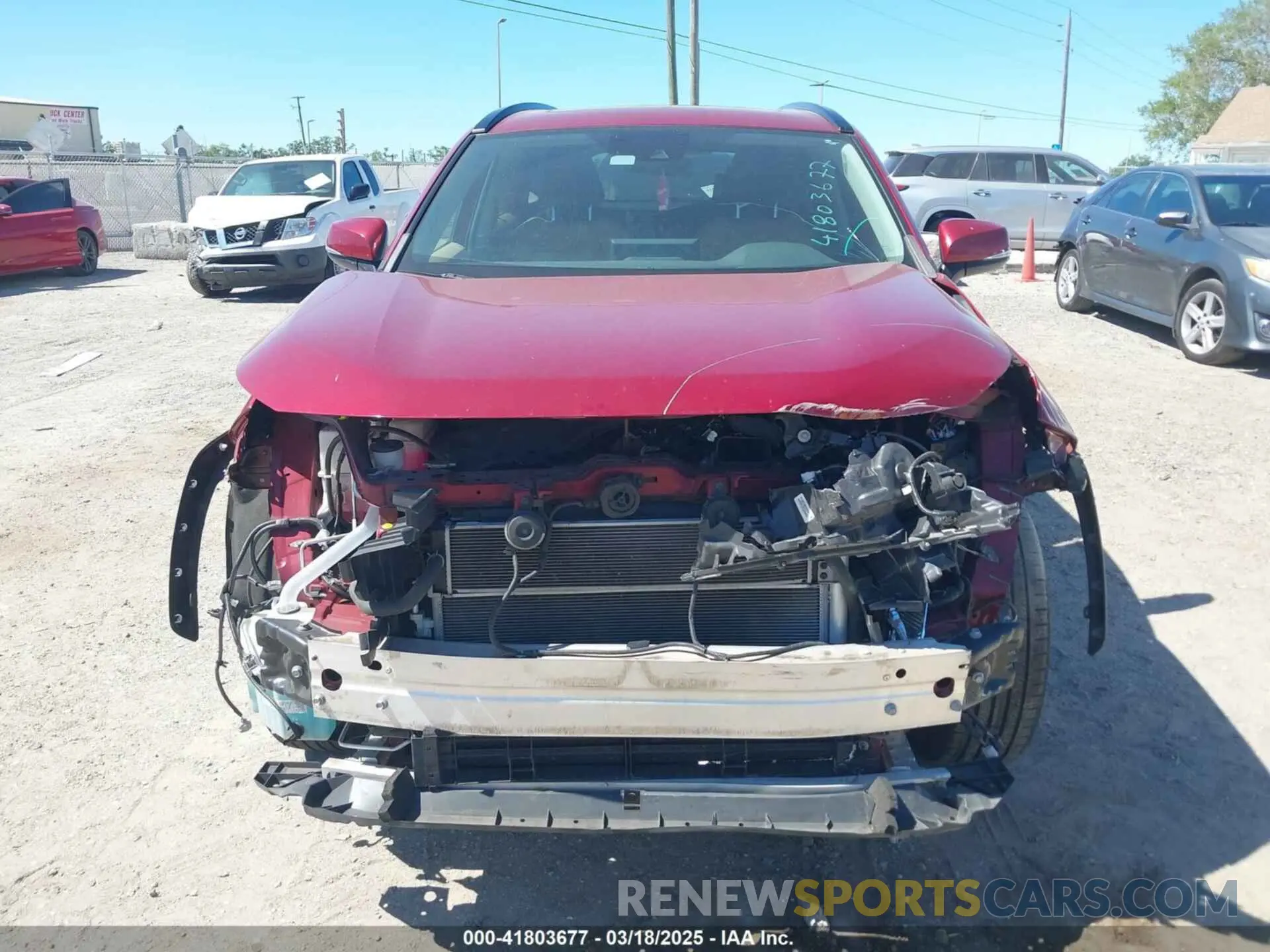 13 Photograph of a damaged car 4T3B6RFV3MU047815 TOYOTA RAV4 HYBRID 2021