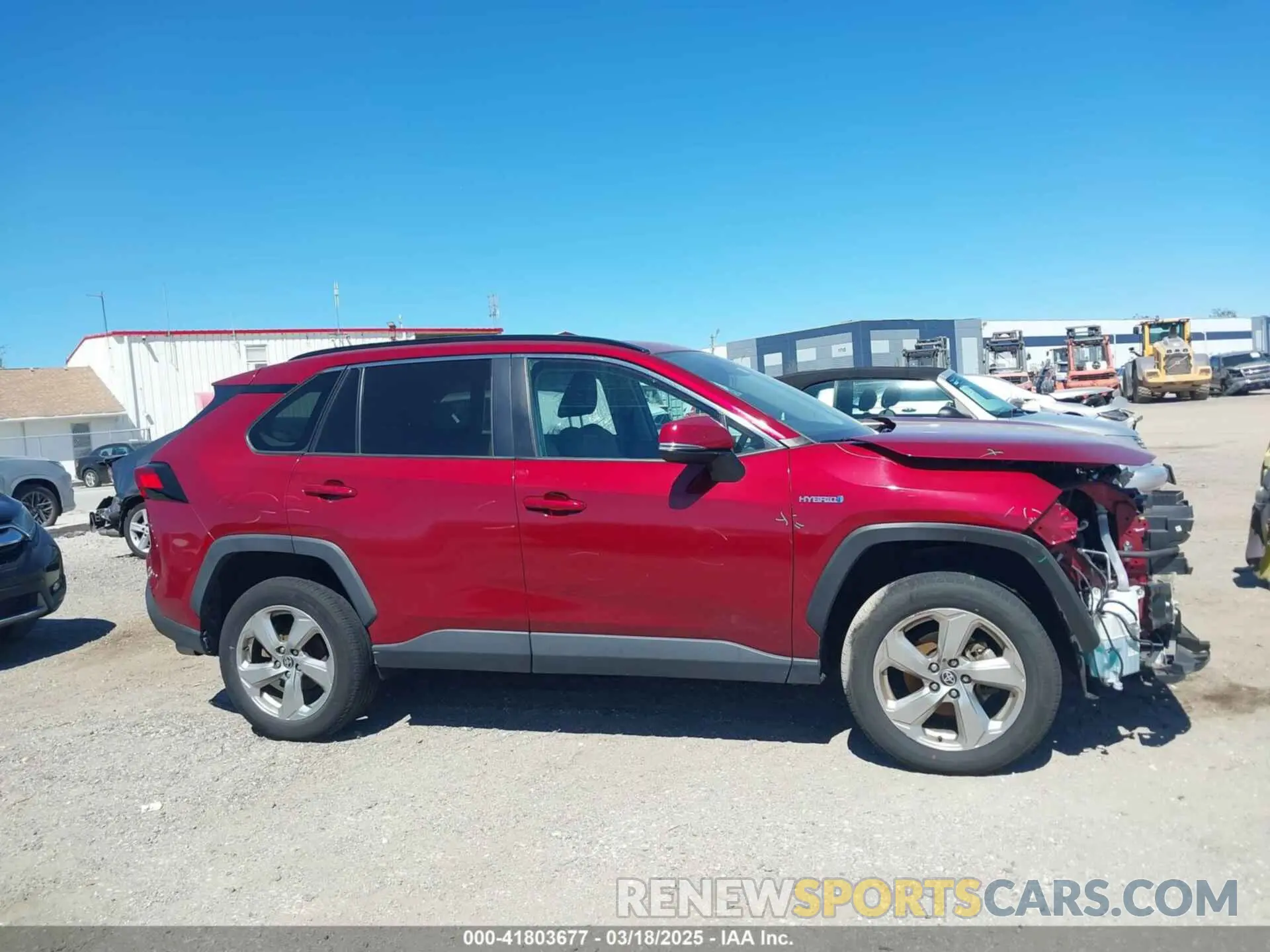 14 Photograph of a damaged car 4T3B6RFV3MU047815 TOYOTA RAV4 HYBRID 2021