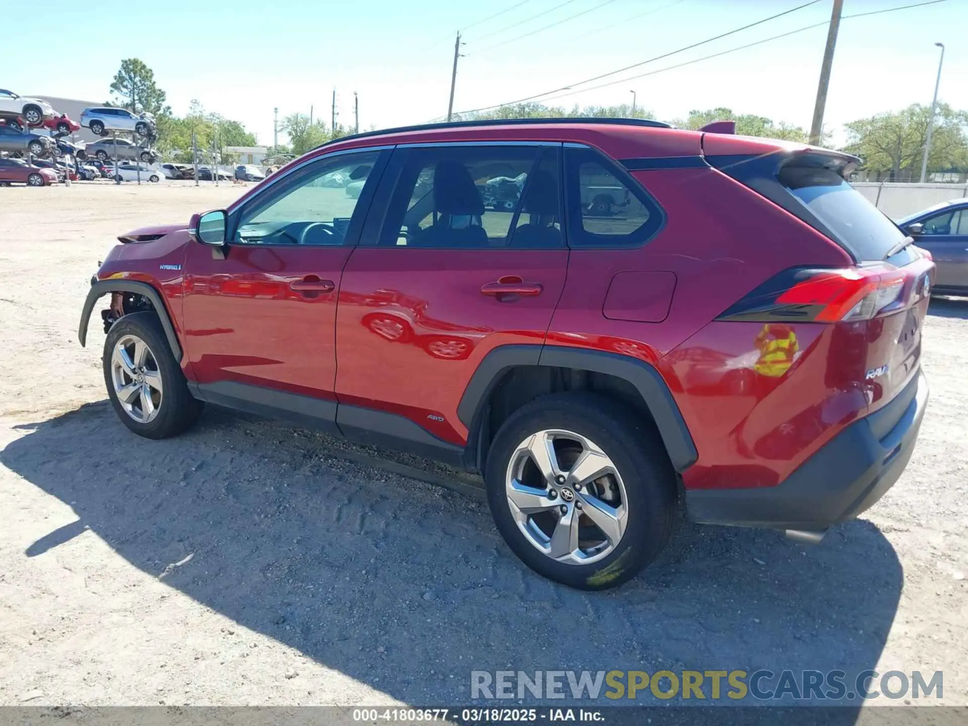 3 Photograph of a damaged car 4T3B6RFV3MU047815 TOYOTA RAV4 HYBRID 2021