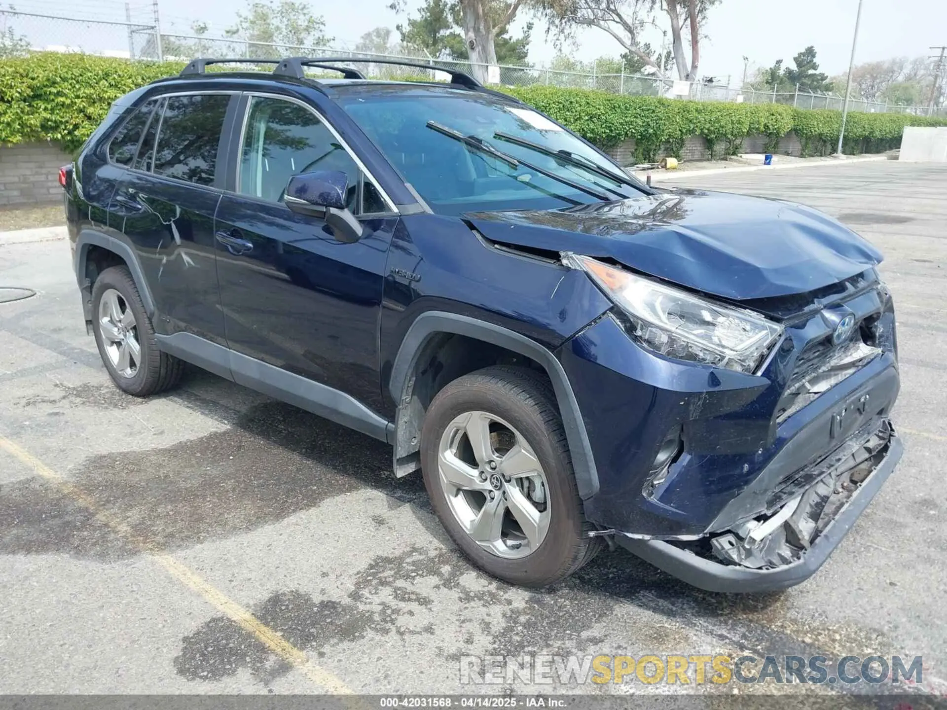 1 Фотография поврежденного автомобиля 4T3B6RFV5MU049808 TOYOTA RAV4 HYBRID 2021