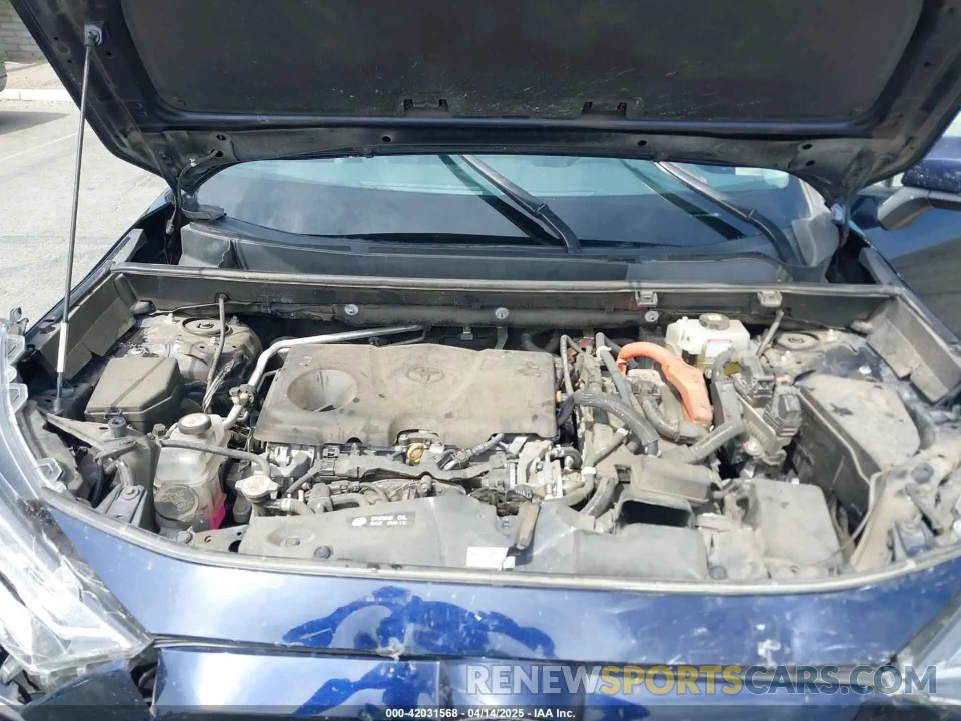 10 Фотография поврежденного автомобиля 4T3B6RFV5MU049808 TOYOTA RAV4 HYBRID 2021