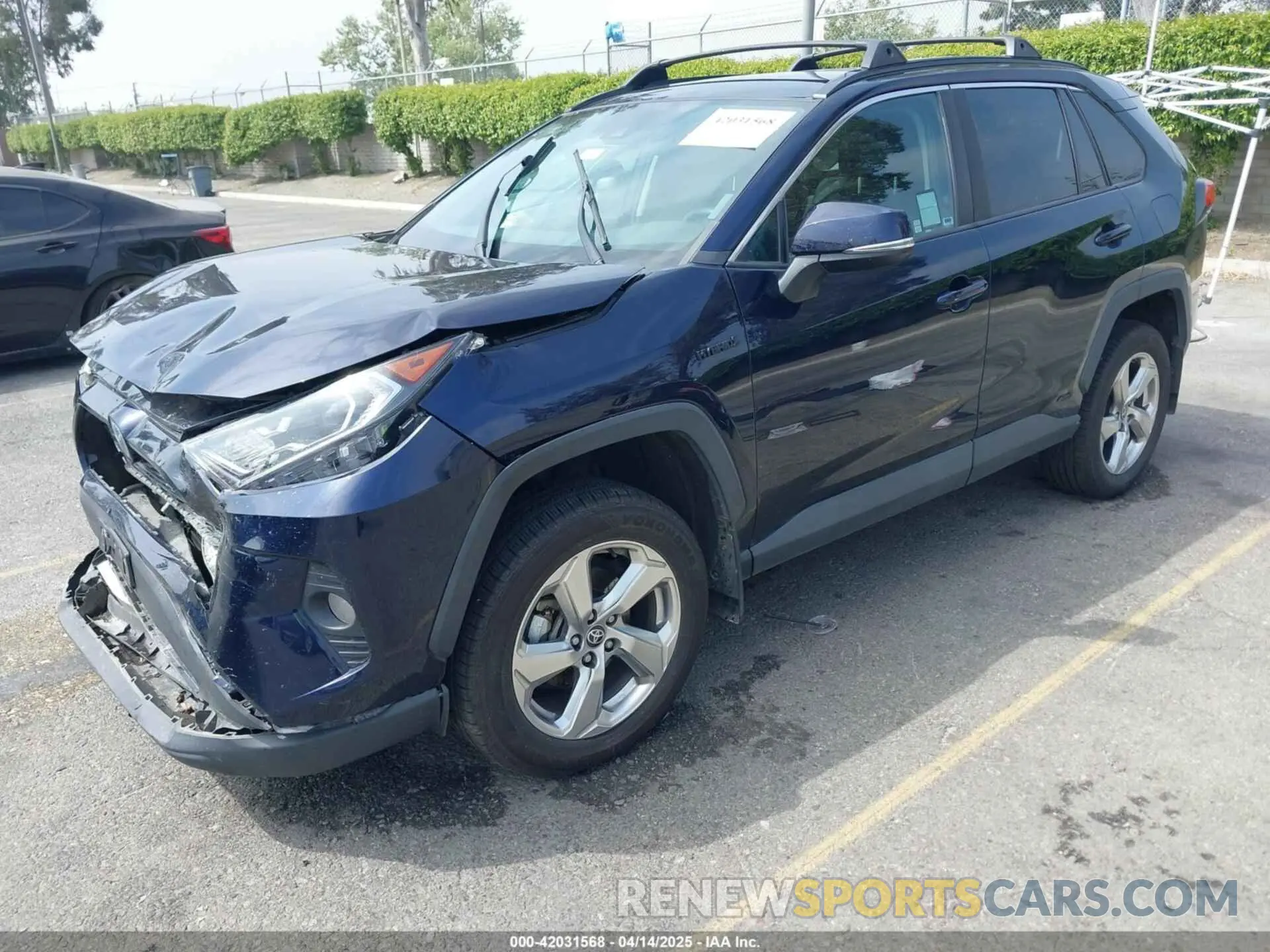 2 Фотография поврежденного автомобиля 4T3B6RFV5MU049808 TOYOTA RAV4 HYBRID 2021