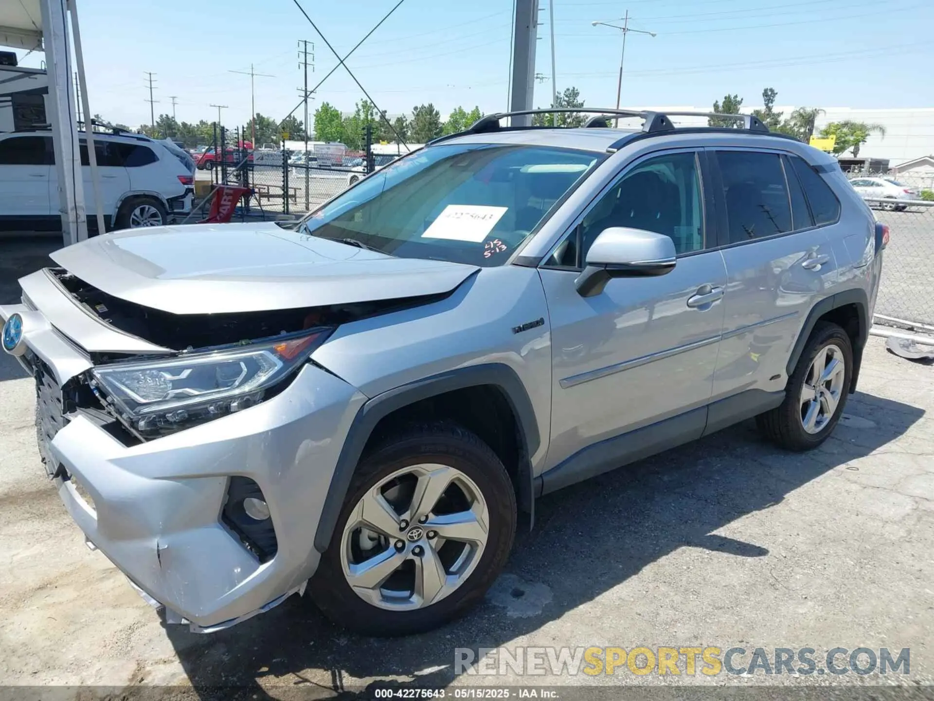 2 Photograph of a damaged car 4T3B6RFV7MU044710 TOYOTA RAV4 HYBRID 2021