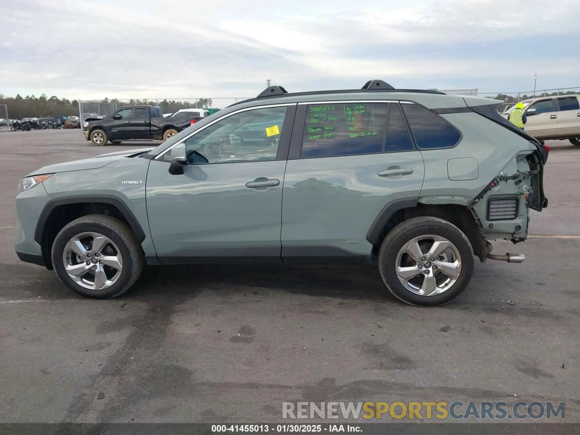 15 Фотография поврежденного автомобиля 4T3B6RFVXMU054454 TOYOTA RAV4 HYBRID 2021