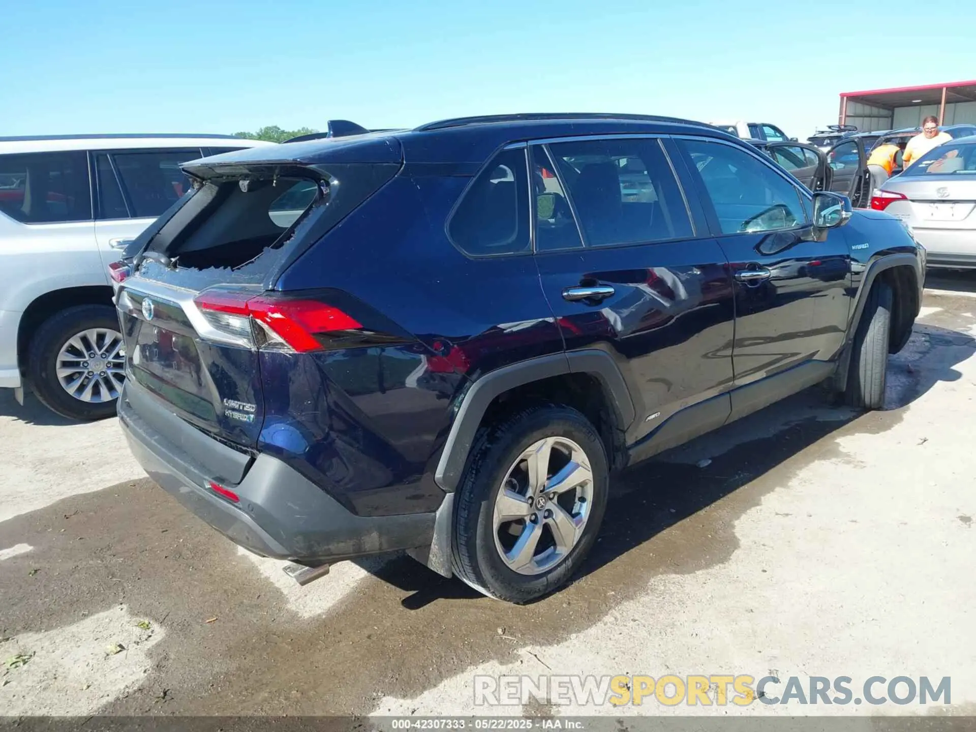 4 Фотография поврежденного автомобиля 4T3D6RFV2MU039844 TOYOTA RAV4 HYBRID 2021