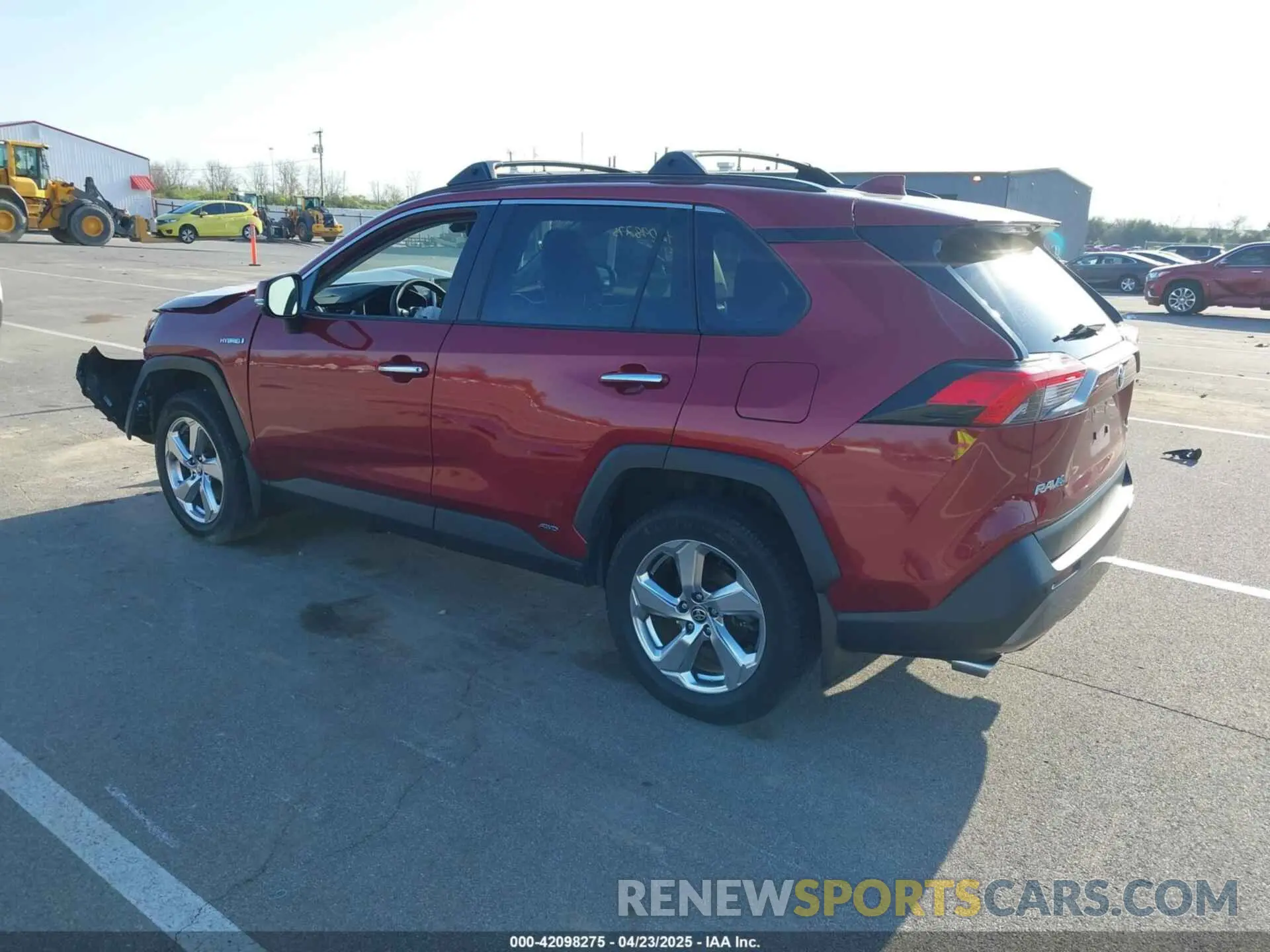 3 Фотография поврежденного автомобиля 4T3D6RFV4MU060016 TOYOTA RAV4 HYBRID 2021
