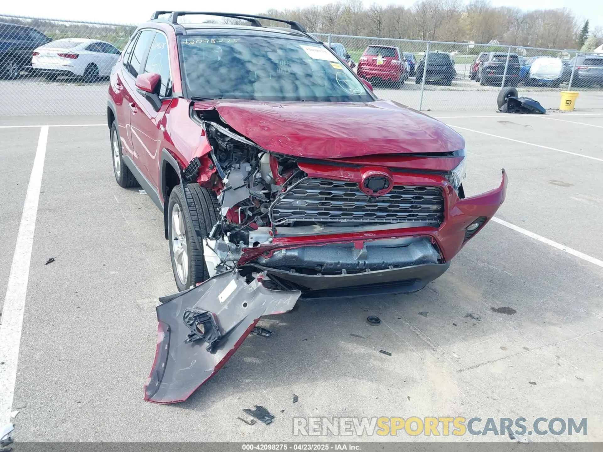 6 Фотография поврежденного автомобиля 4T3D6RFV4MU060016 TOYOTA RAV4 HYBRID 2021