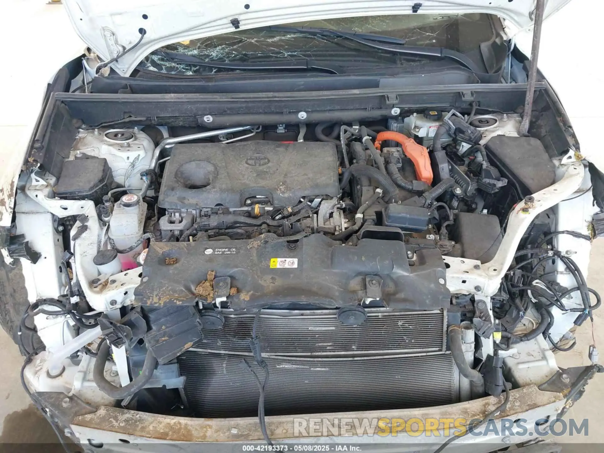 10 Photograph of a damaged car 4T3D6RFV5MU013559 TOYOTA RAV4 HYBRID 2021